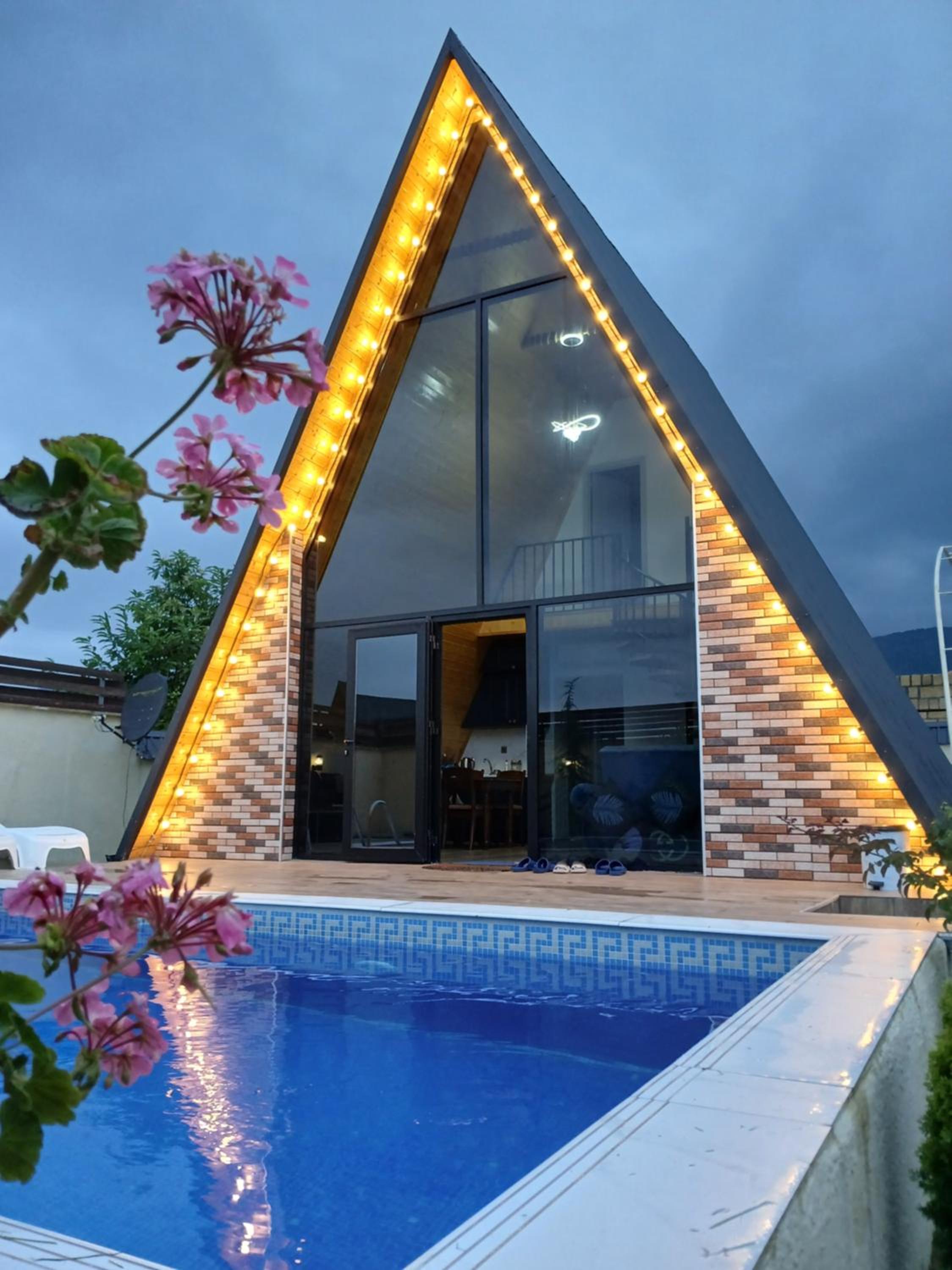 Qafqaz Gabala Twin A Frame Villas