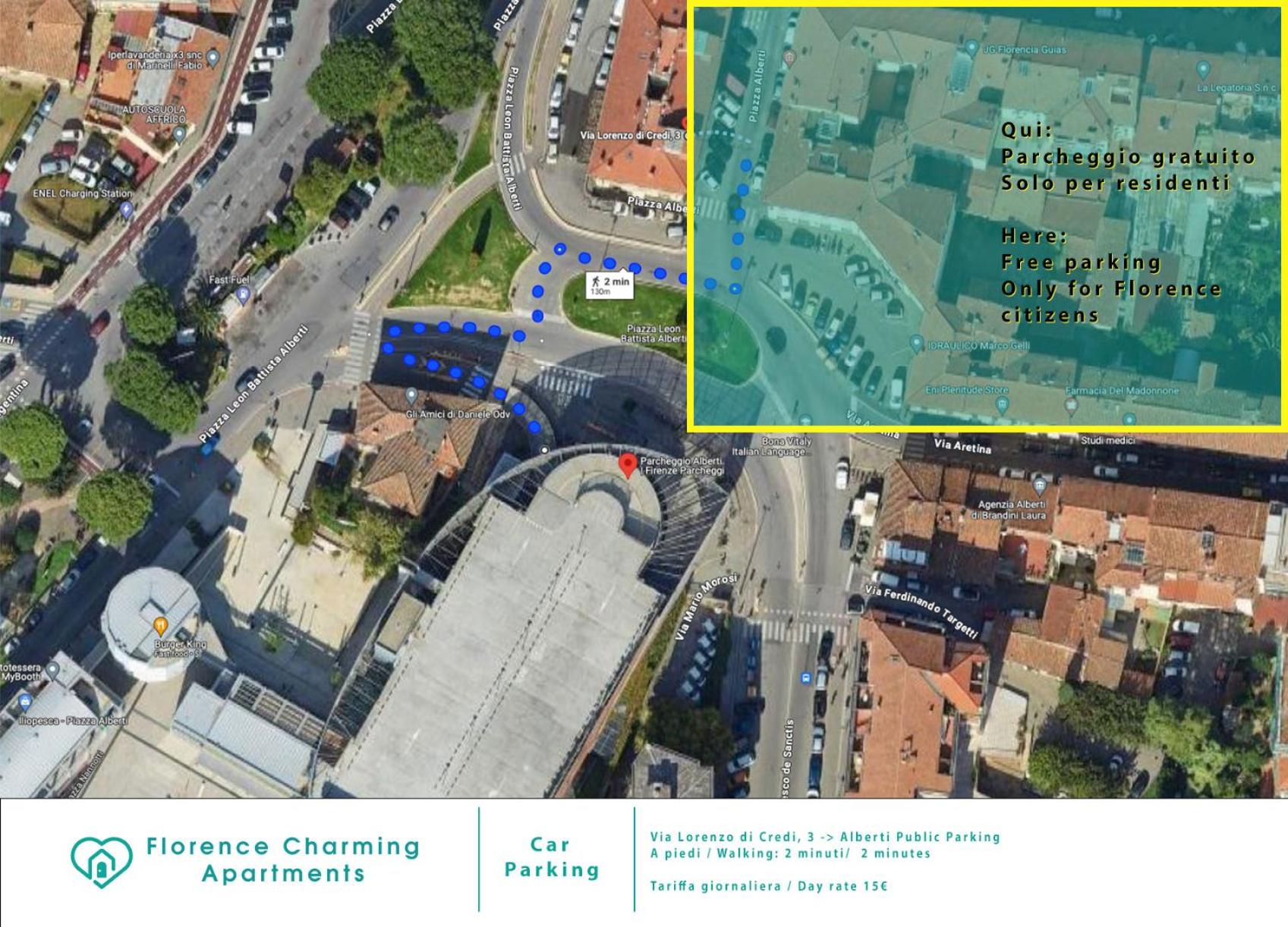 Via Lorenzo di Credi 3 - Grazioso Appartamento con Vista, in piazza Alberti Vicino Stadio, Nelson Mandela Forum e con Parcheggio di fronte - Florence Charm