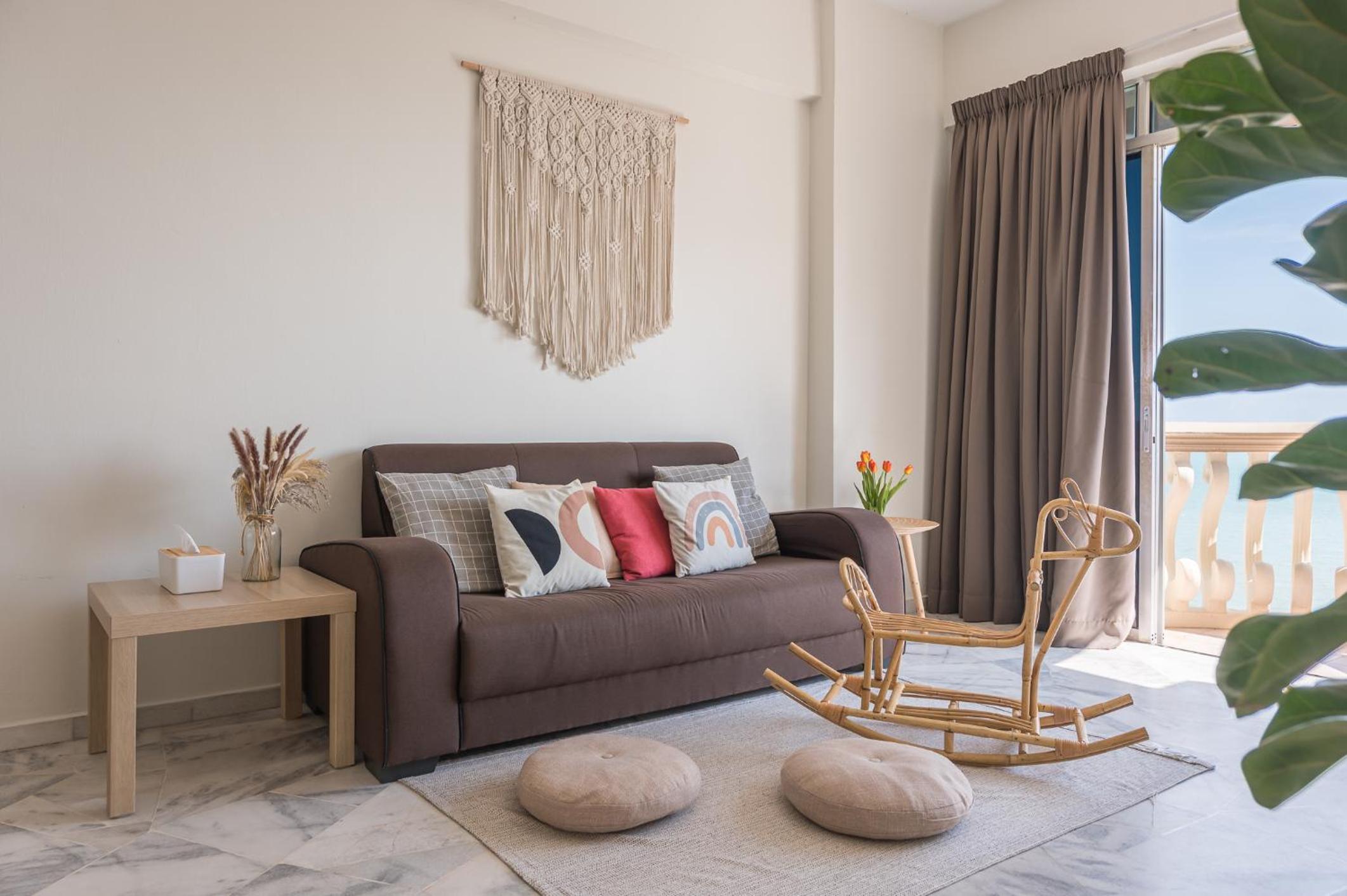 PortDickson Minimalist Seaview Home 10Pax3BR 1MinToBeach photo 6