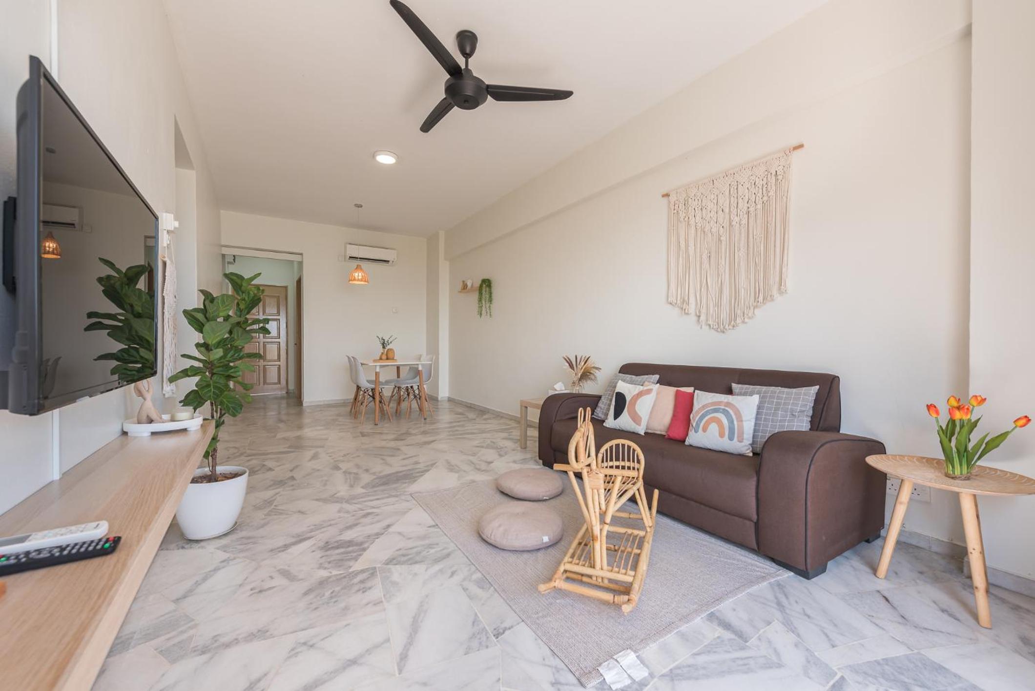 PortDickson Minimalist Seaview Home 10Pax3BR 1MinToBeach photo 8