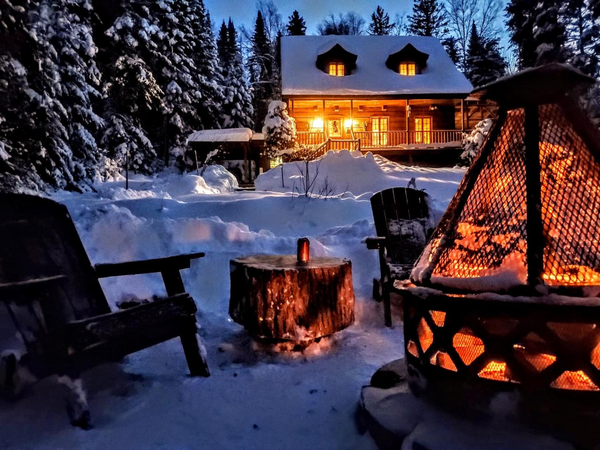 Chalet des Sources SPA Gazebo panoramique