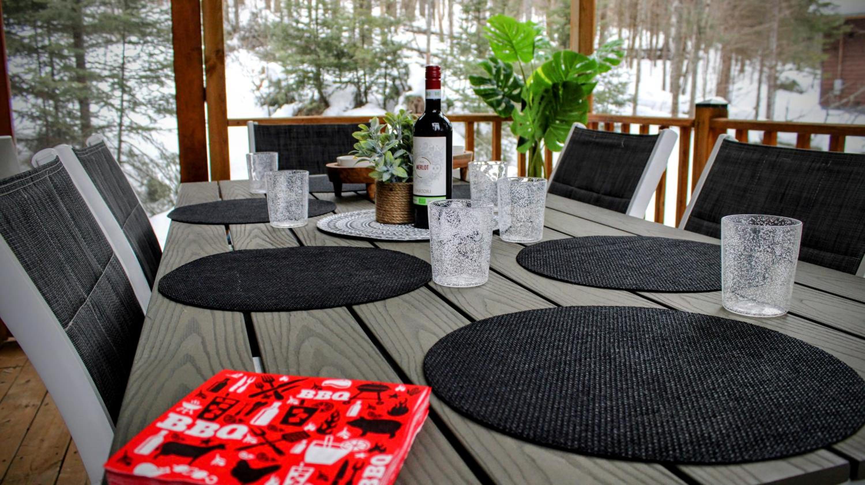 Chalet des Sources SPA Gazebo panoramique