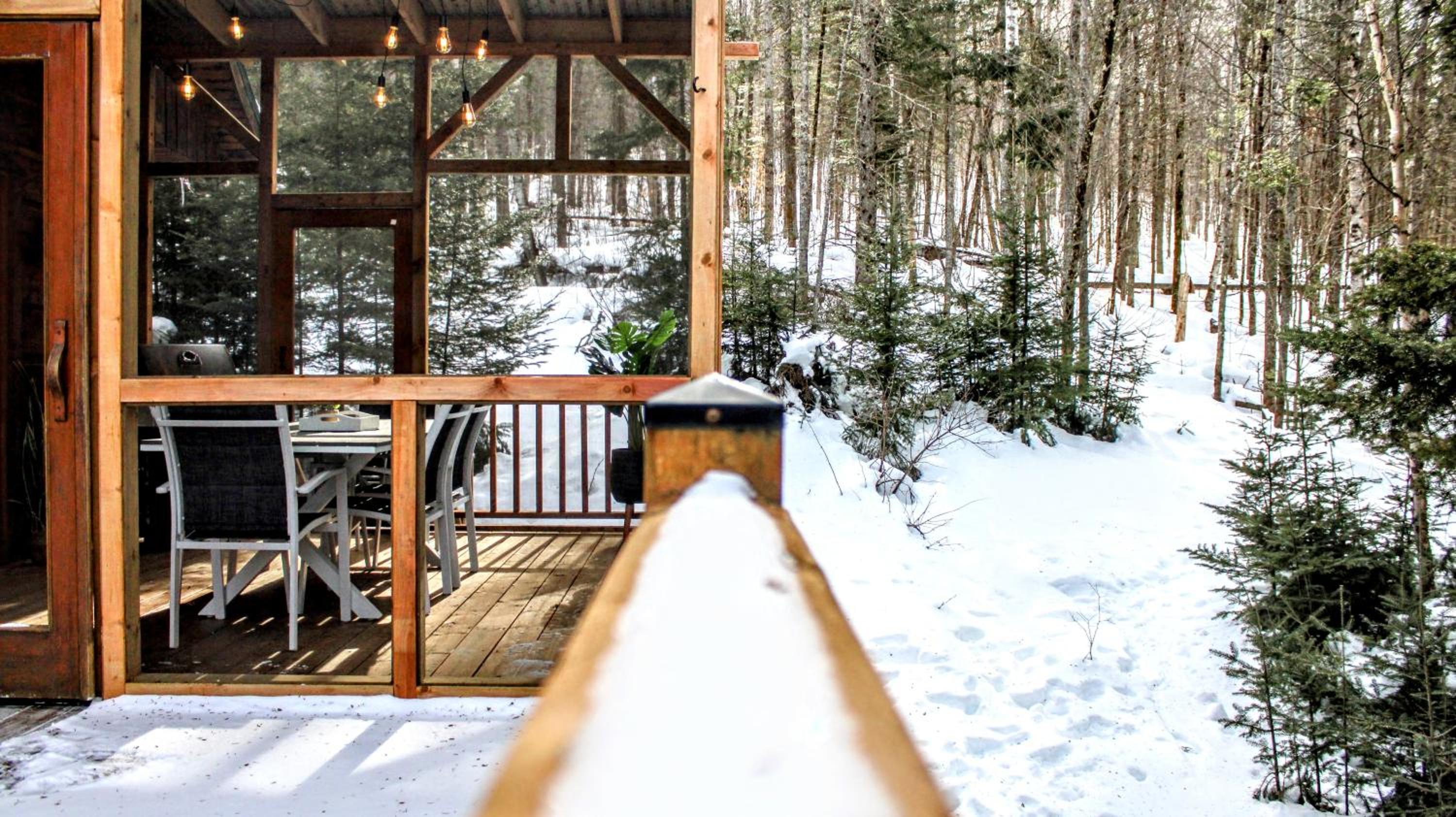 Chalet des Sources SPA Gazebo panoramique