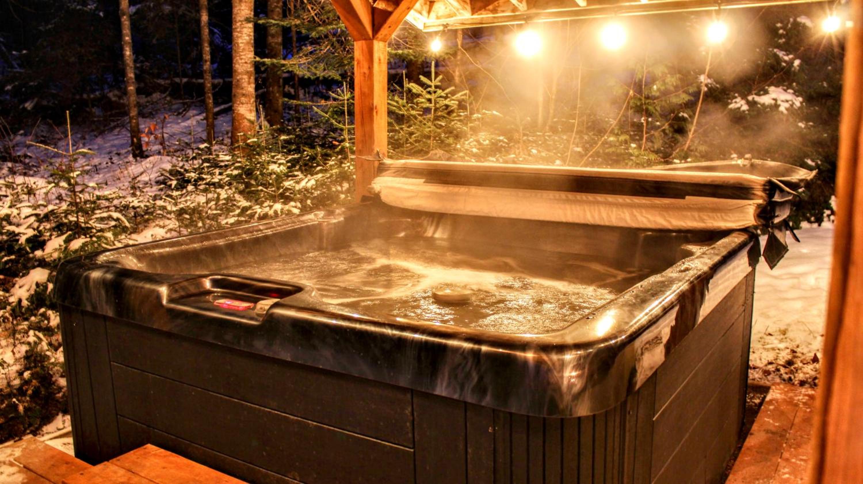 Chalet des Sources SPA Gazebo panoramique