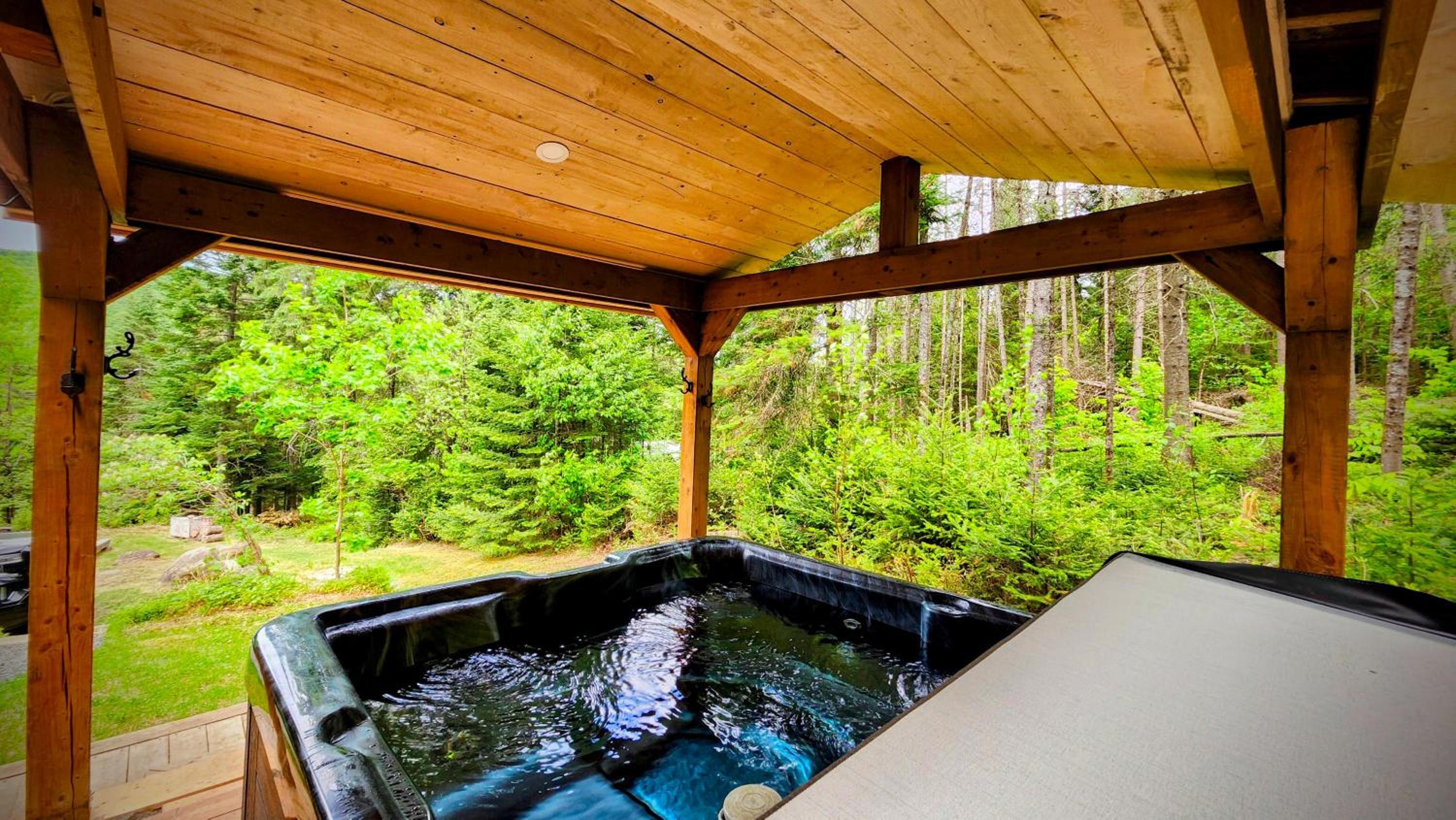 Chalet des Sources SPA Gazebo panoramique