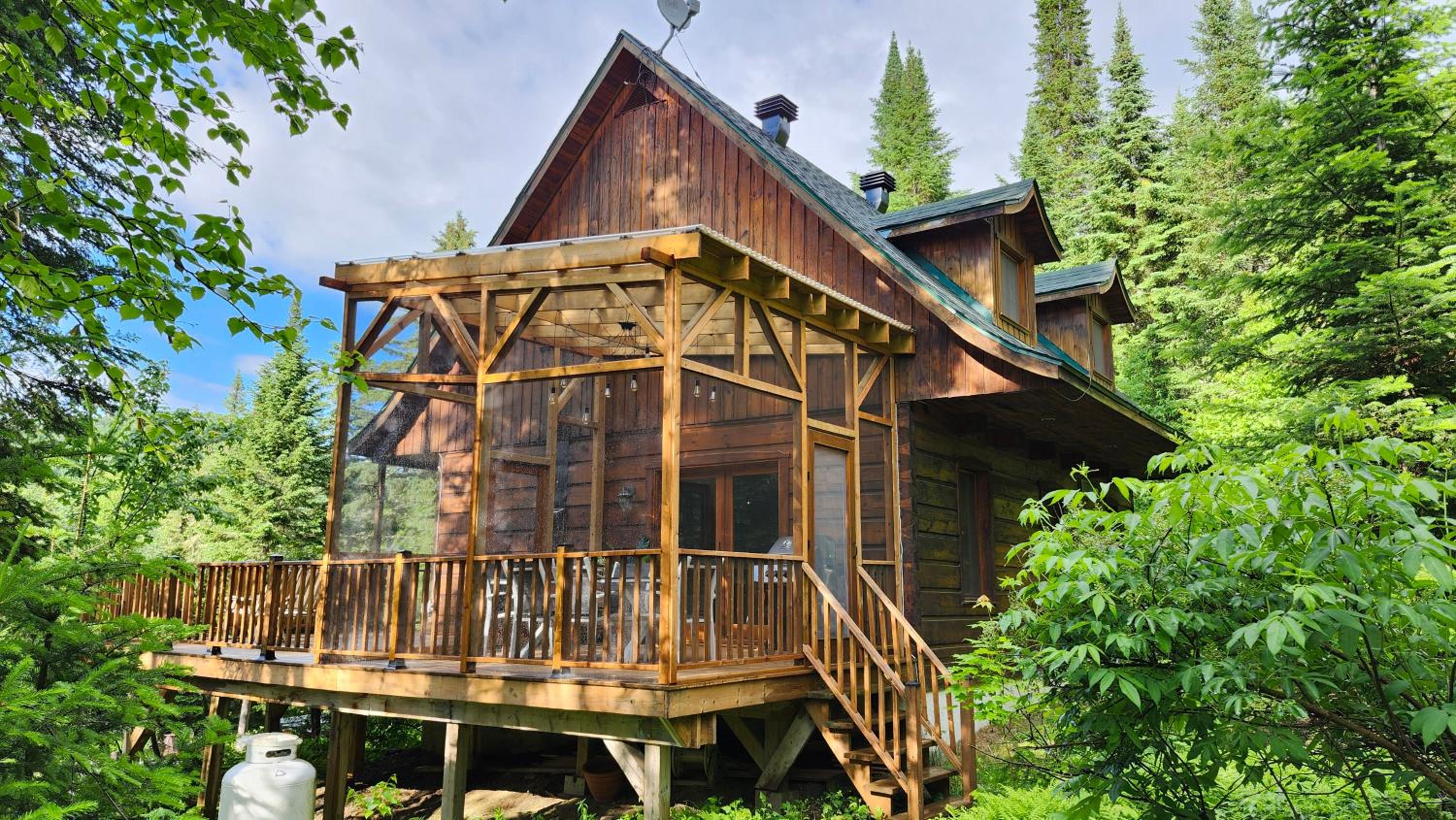 Chalet des Sources SPA Gazebo panoramique