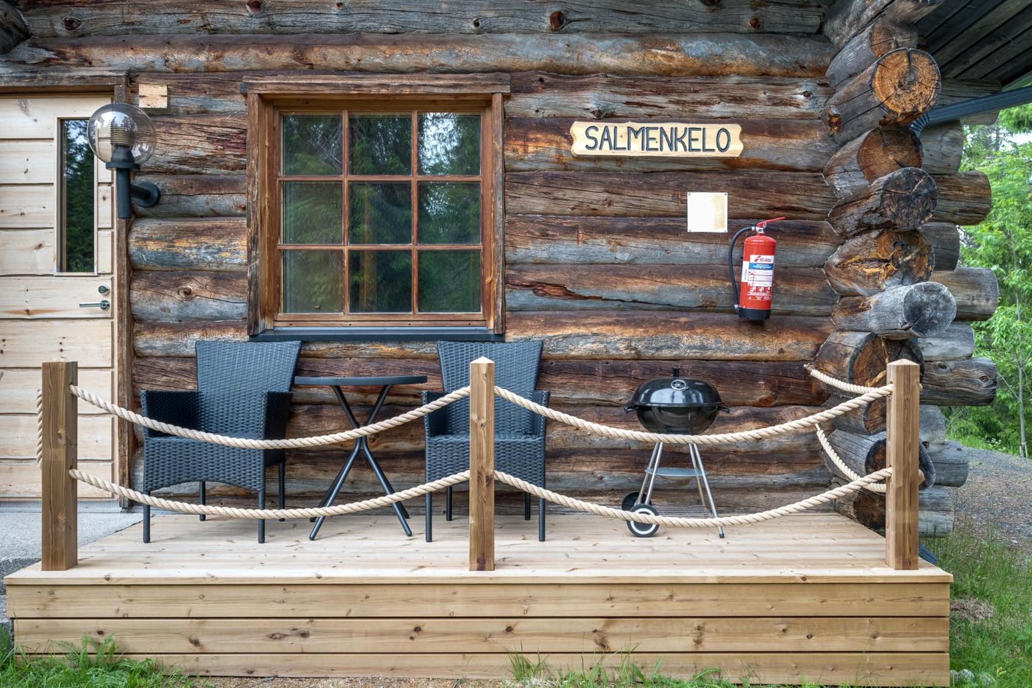 Salmenkelo, Ruka