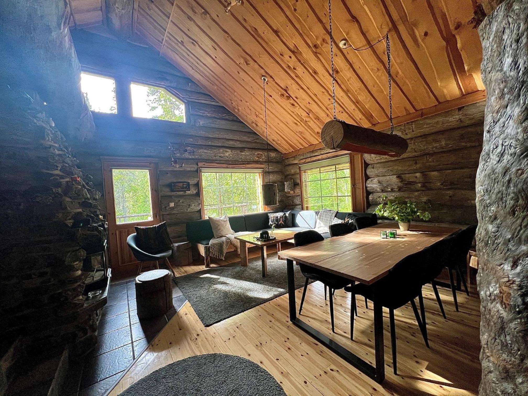 Lapland Log Chalet Cabin Ukko-Kelo Luosto