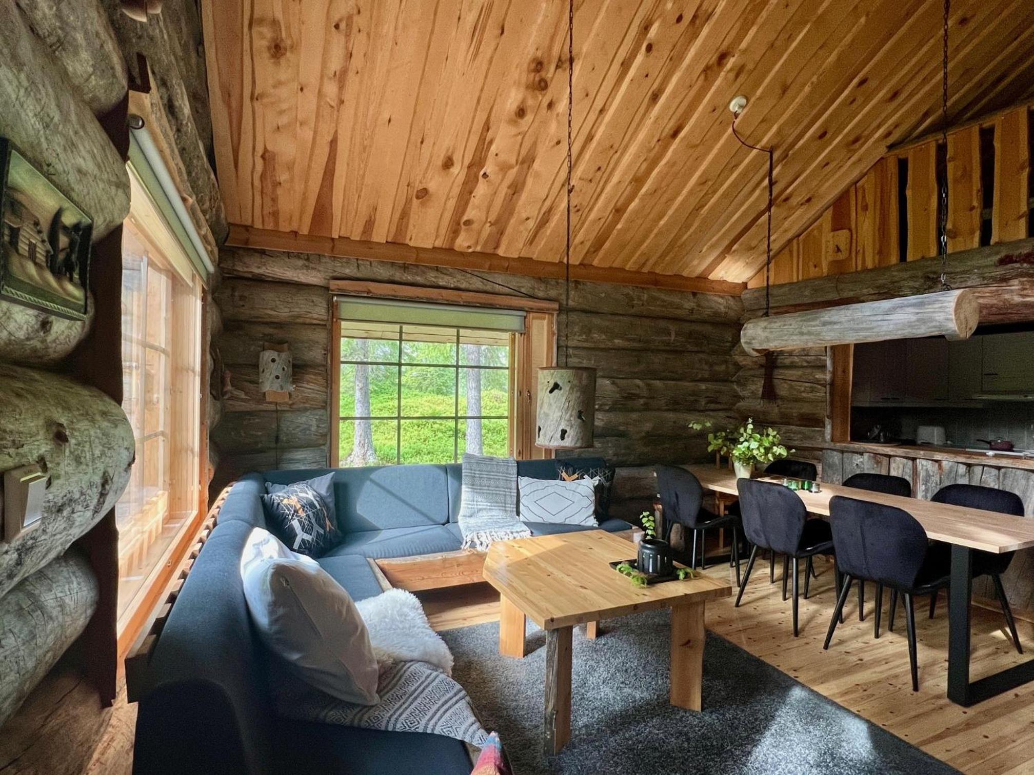 Lapland Log Chalet Cabin Ukko-Kelo Luosto