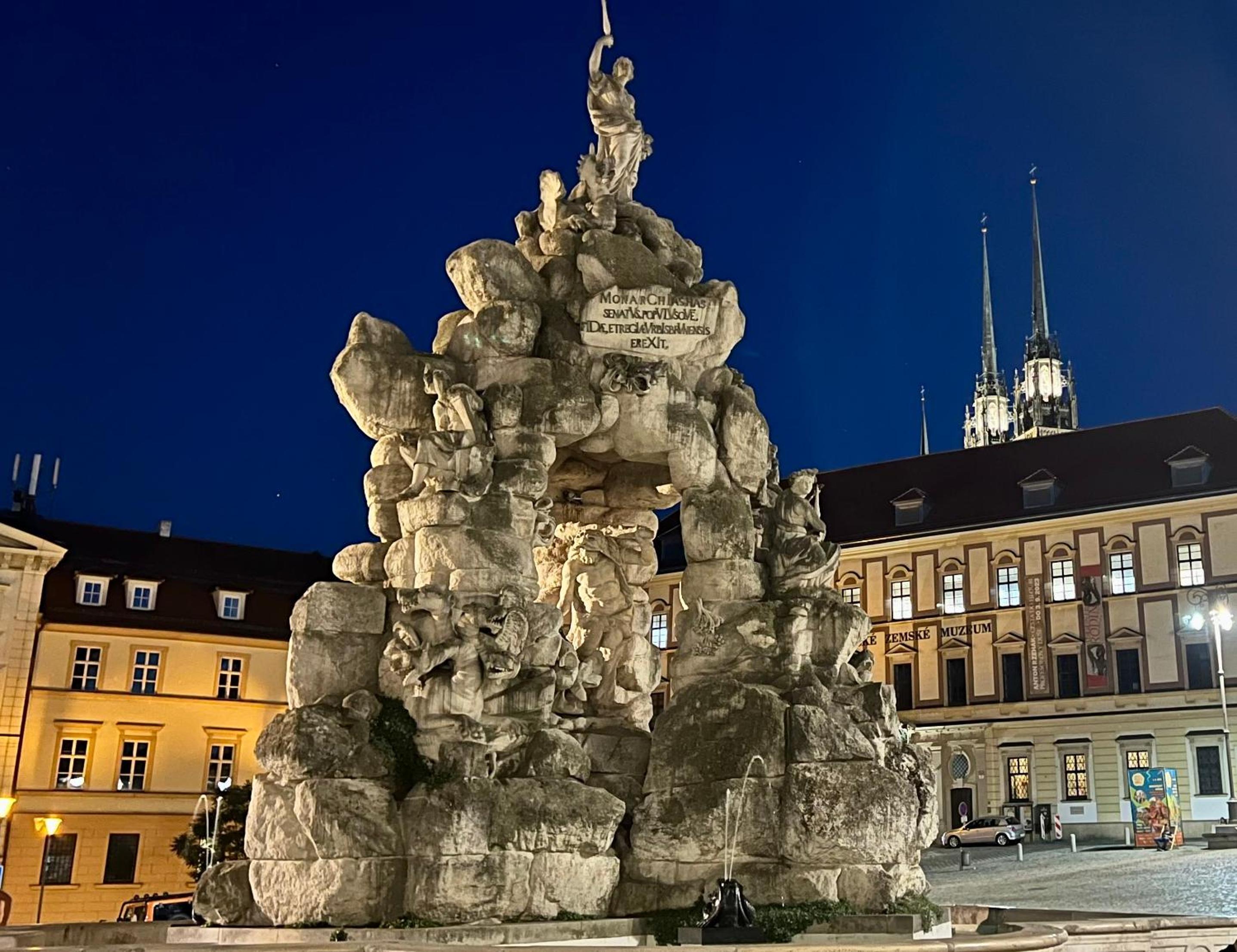 Apartmán se saunou a terasou s výhledem na Brno