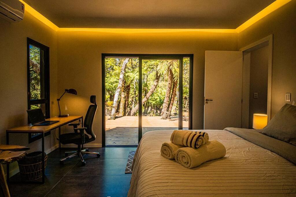 Cabana moderna no Morro da Igreja - Grota Urubici