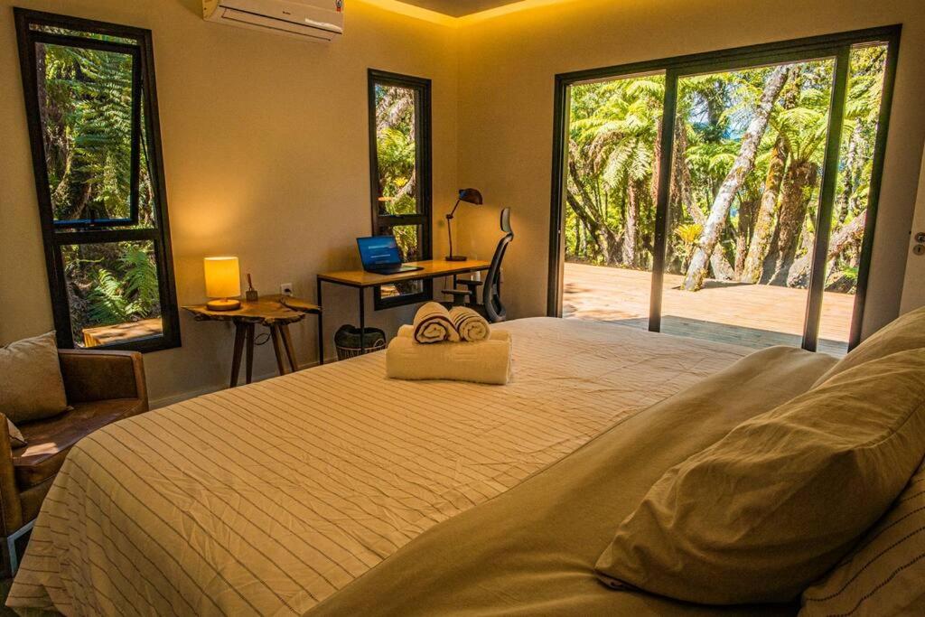 Cabana moderna no Morro da Igreja - Grota Urubici