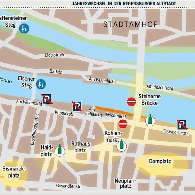 Einzeldenkmal in der Altstadt von Regensburg