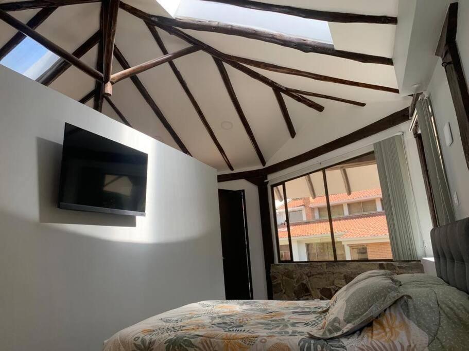 Acogedora casa de huéspedes en Pasto con chimenea interior