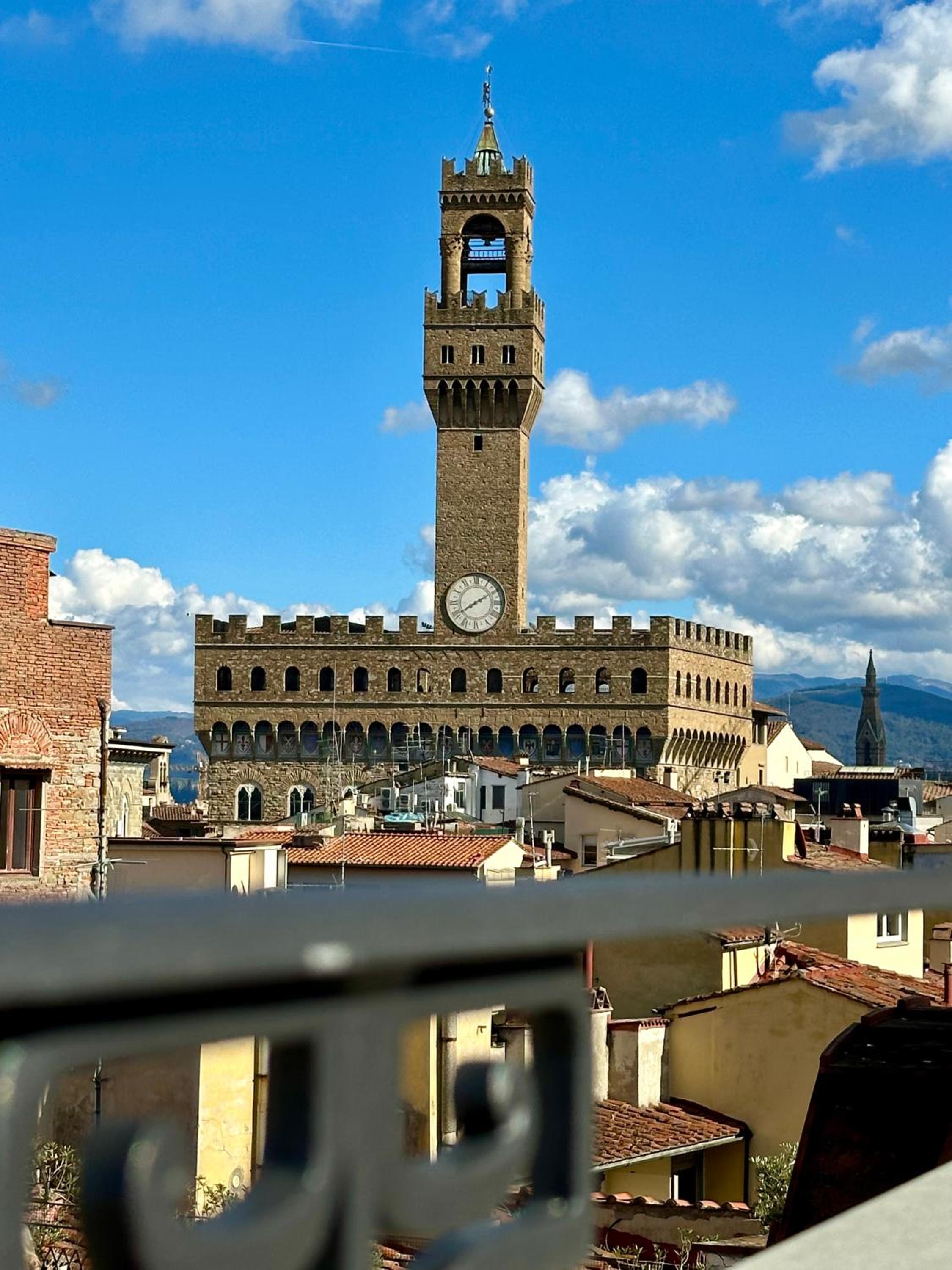 Acciaiuoli Penthouse Florence Terrace View