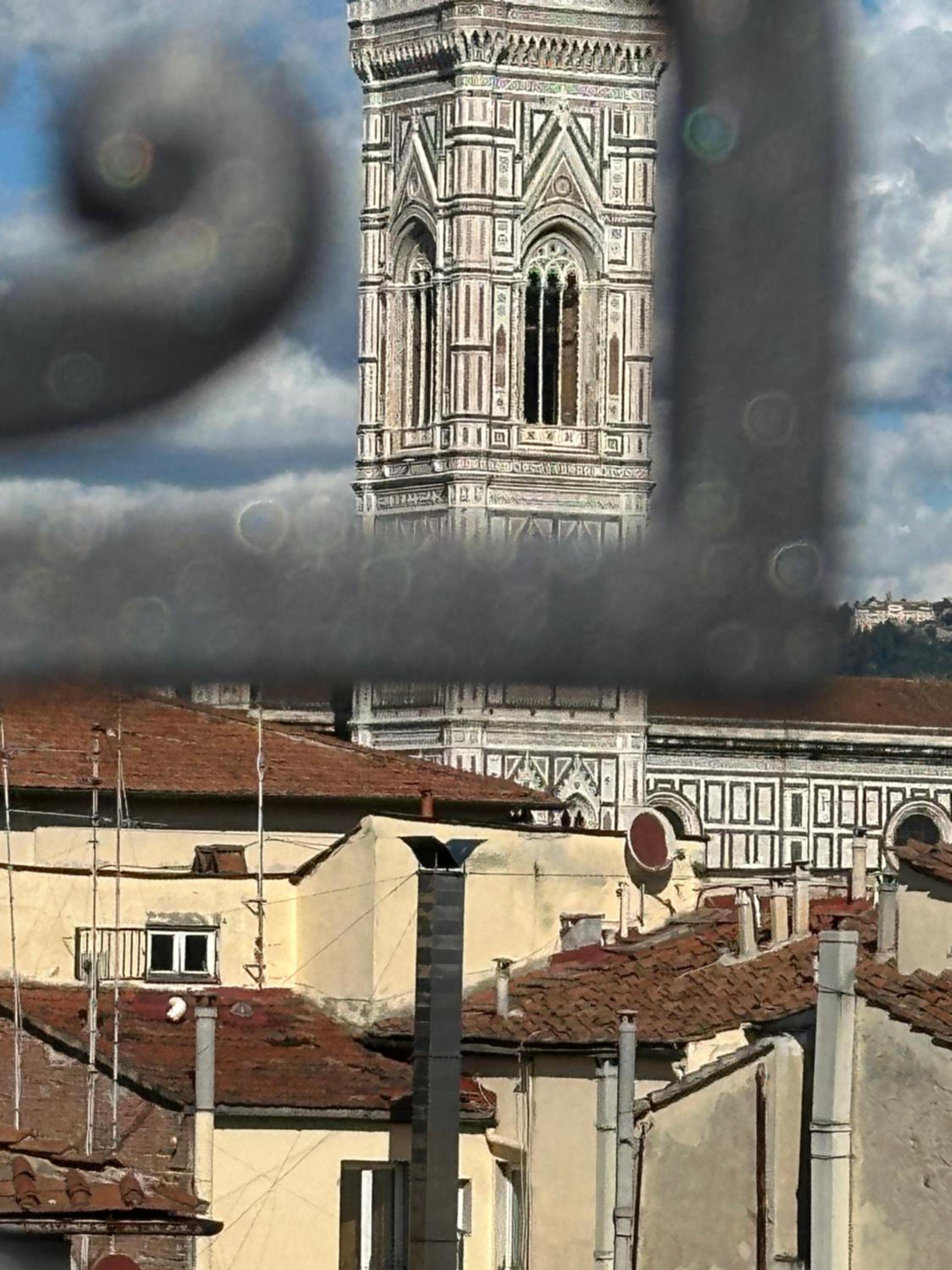 Acciaiuoli Penthouse Florence Terrace View