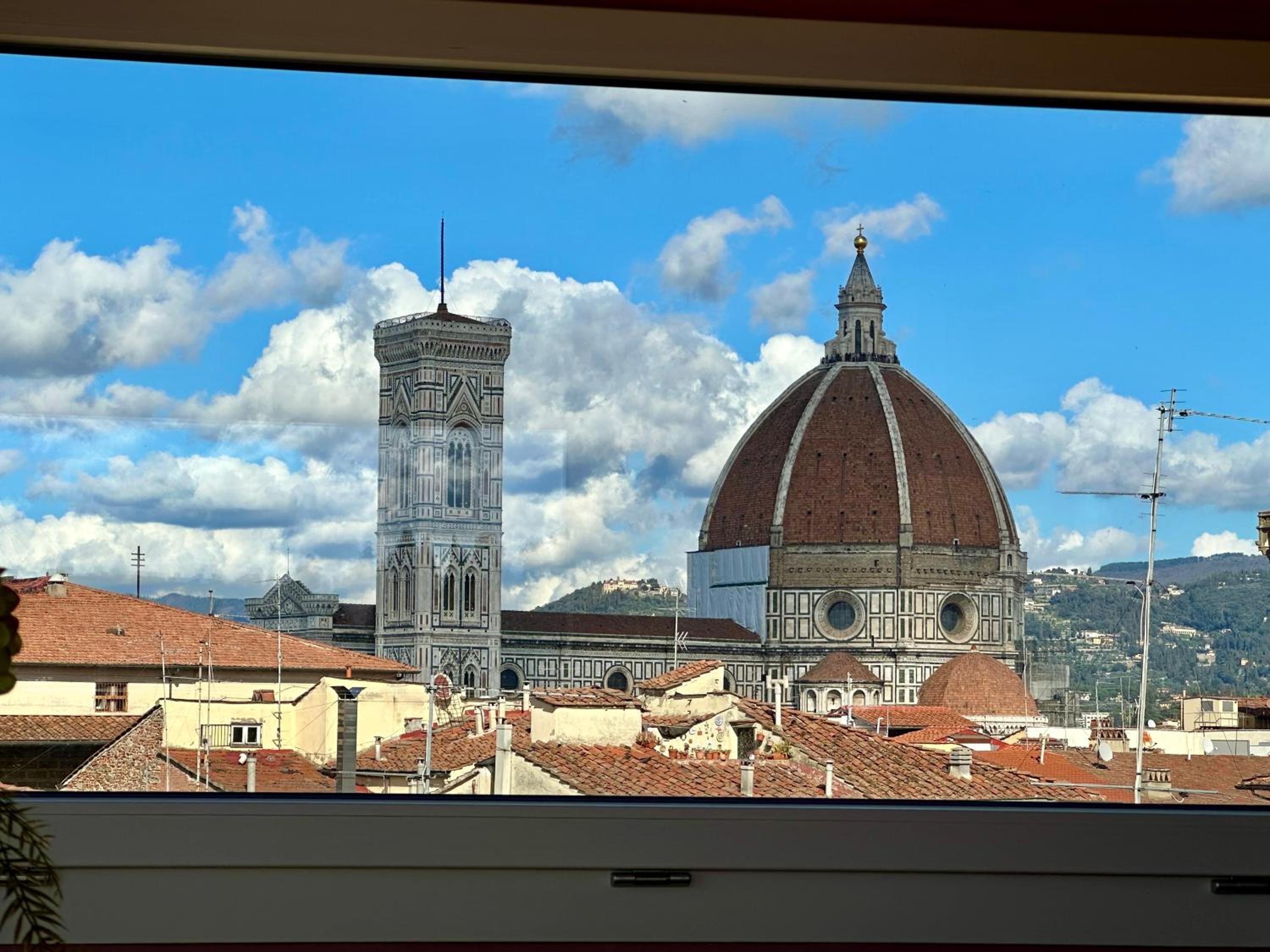 Acciaiuoli Penthouse Florence Terrace View