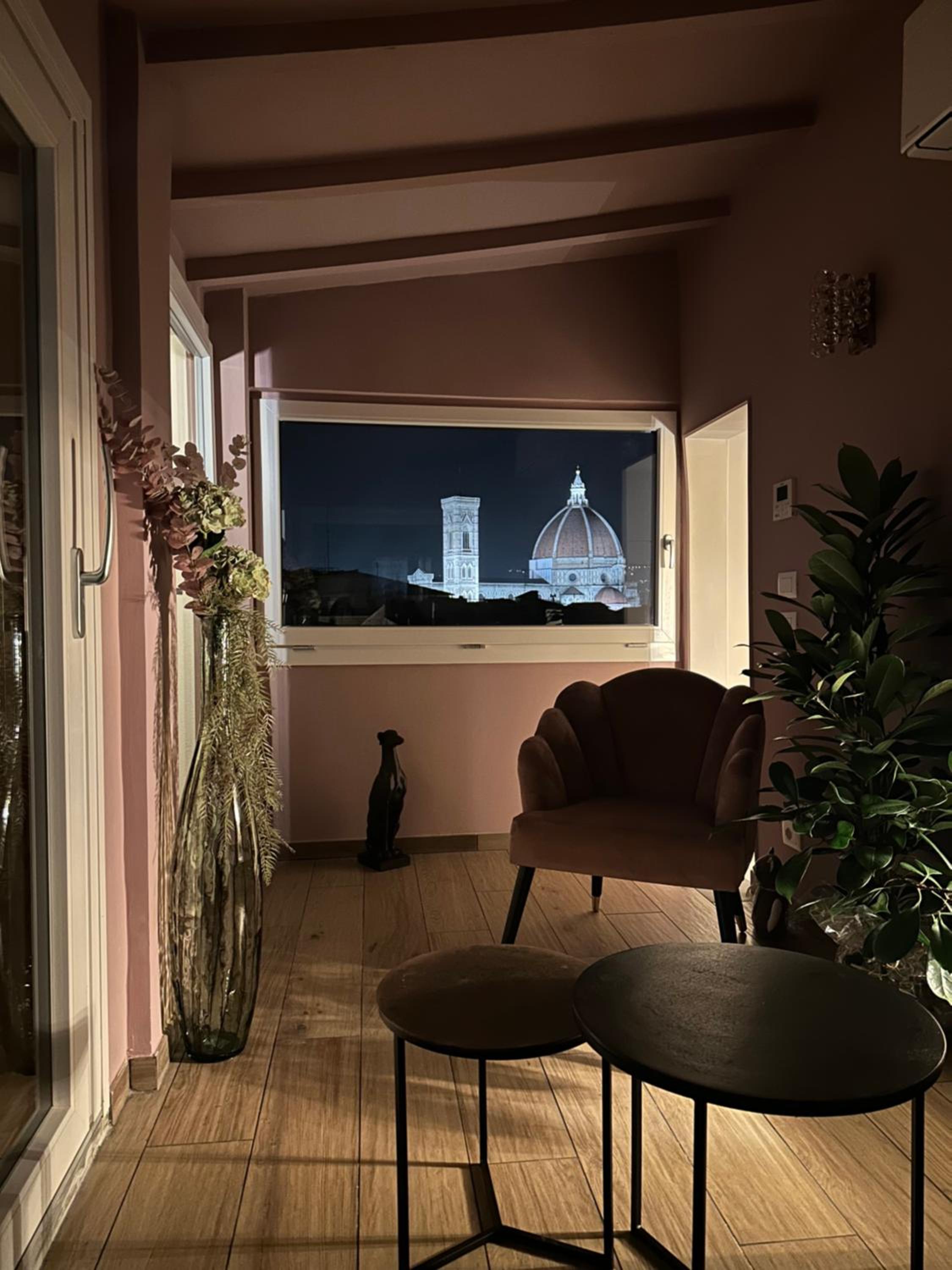 Acciaiuoli Penthouse Florence Terrace View