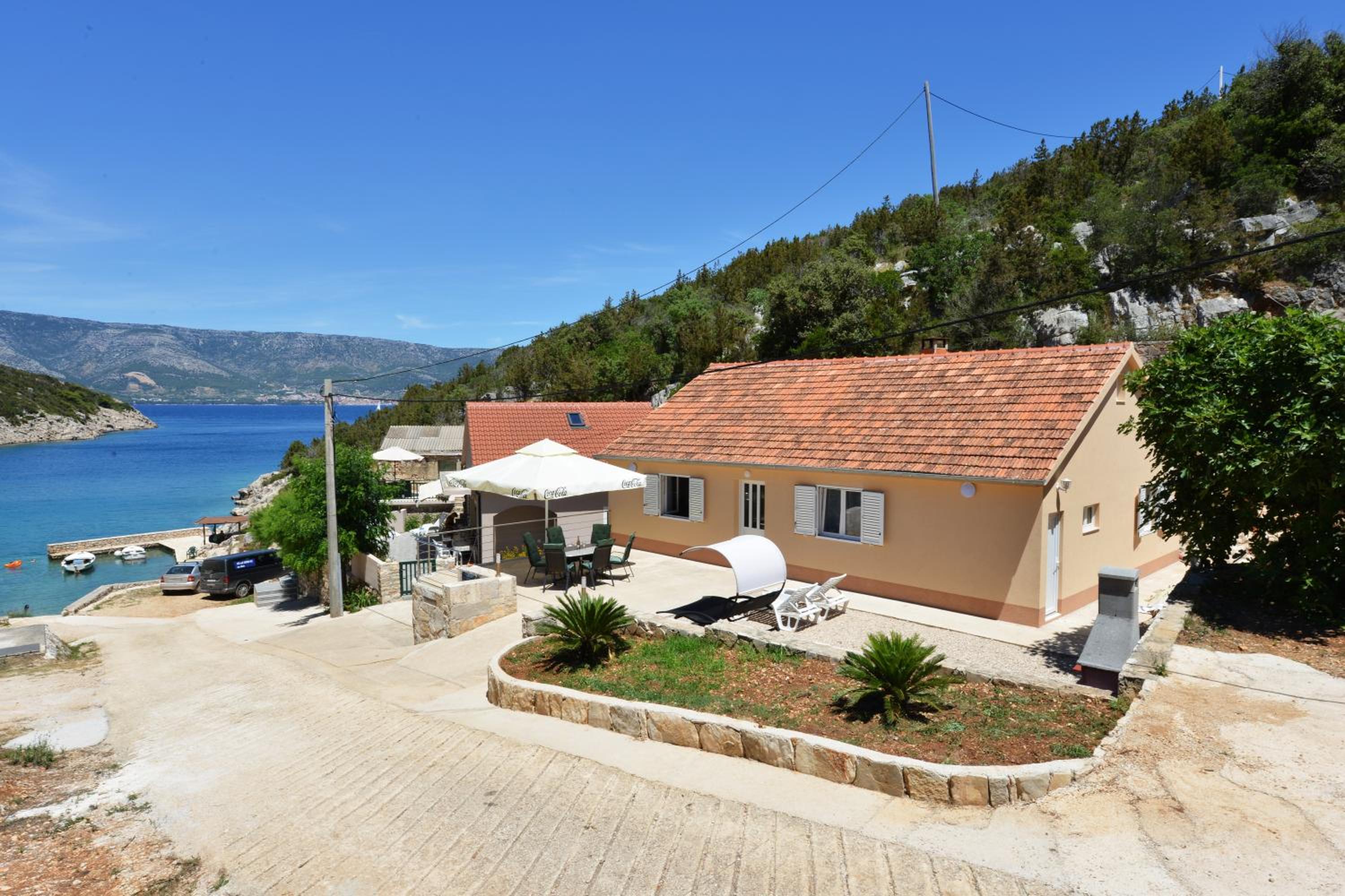 Beach House Vitali island of Hvar view 3