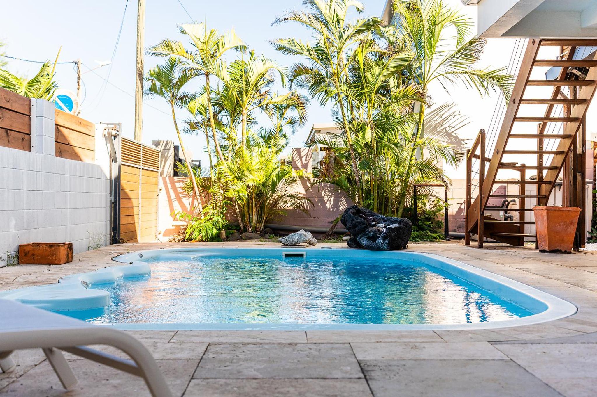 VILLA OCEAN - villa 12 personnes avec piscine à 50m de la plage de l'Etang Salé Les Bains view 2