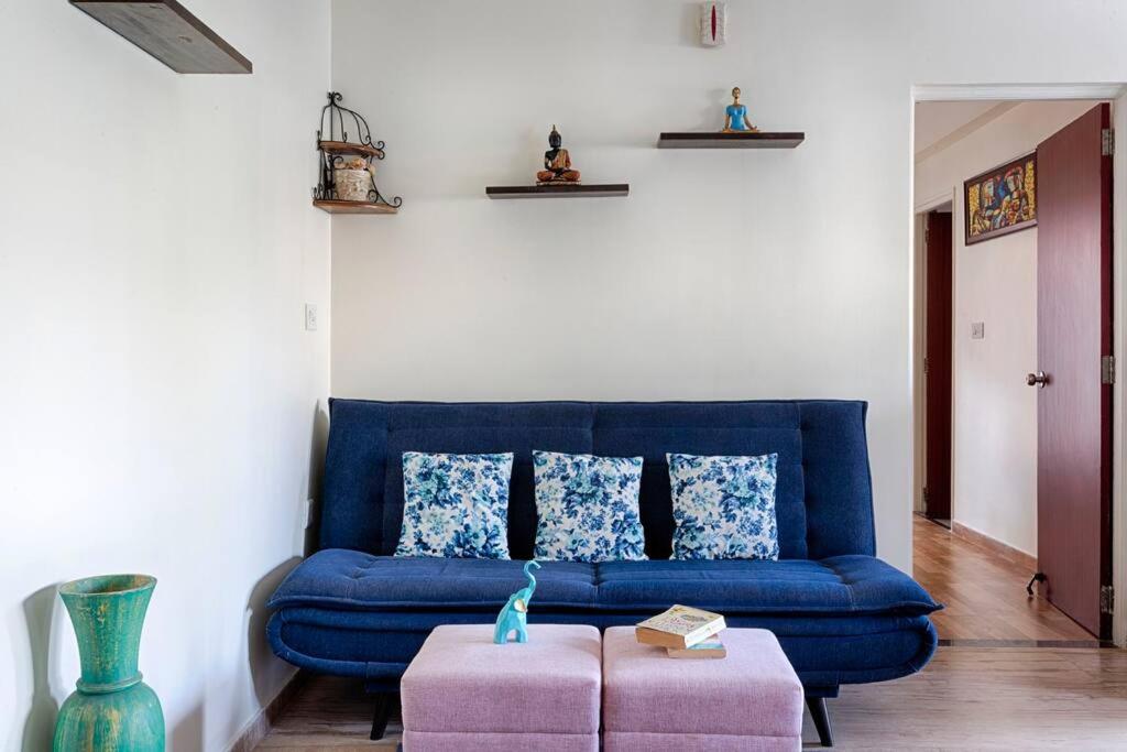 Cosy-vibes 2bhk High Speed Wi-fi near Baga beach view 3