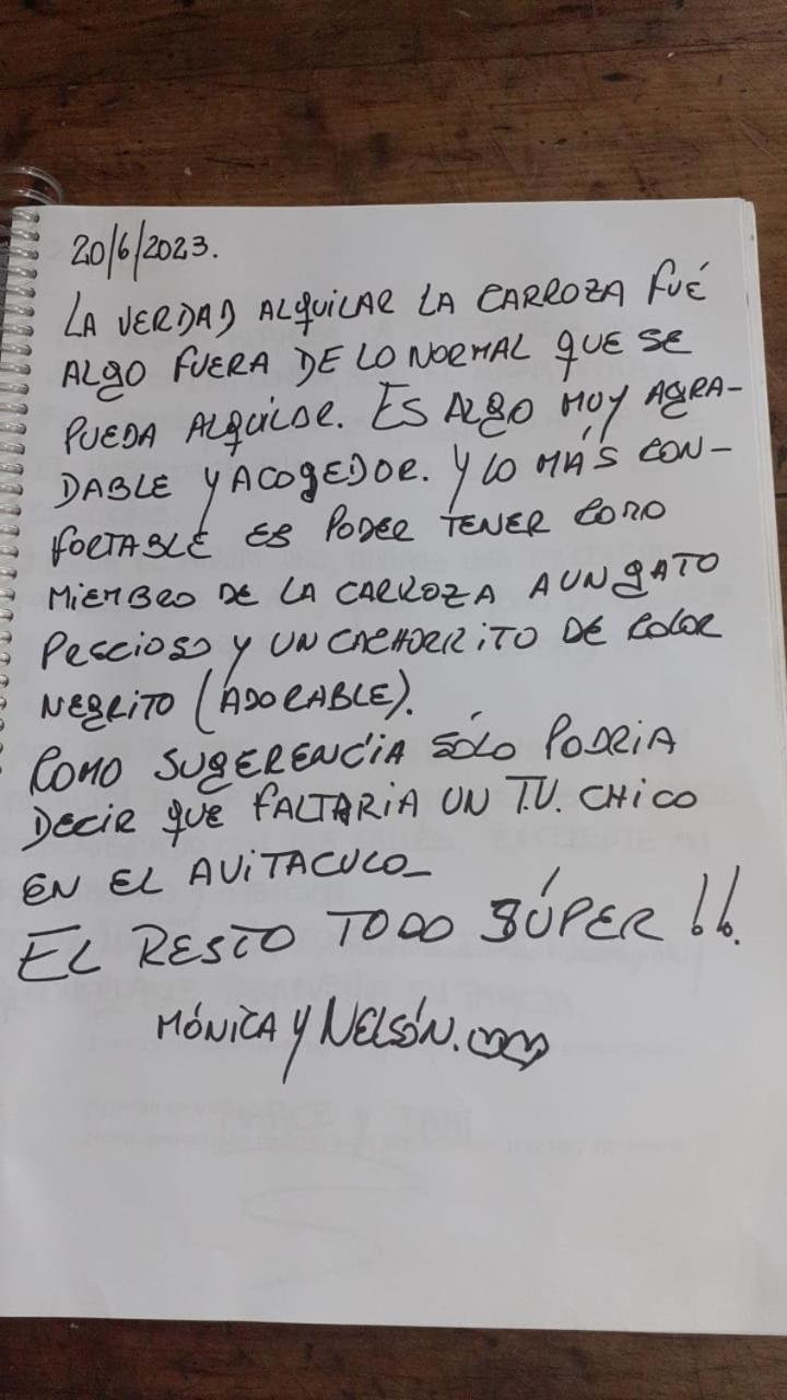 Casa Vagón en las sierras