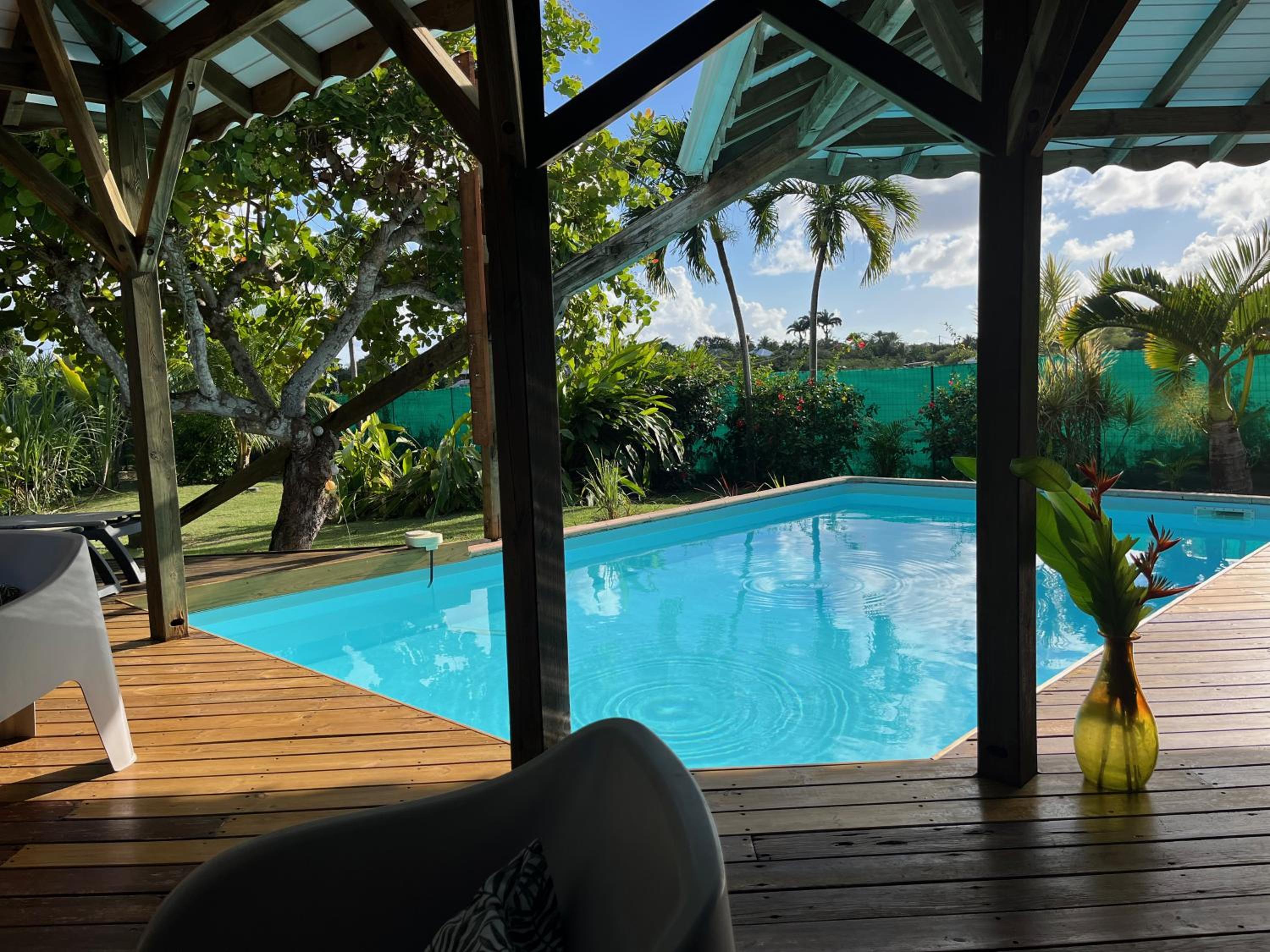 Villa Noix de cajou - Piscine Privée Jardin tropical, proche plages et centre ville view 2