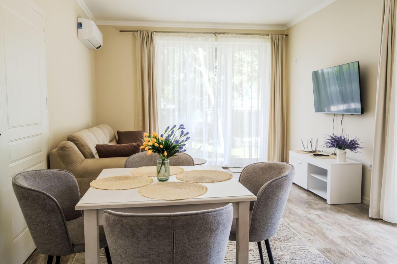 Garden Apartment Fichoza 2 - 80m from the sea