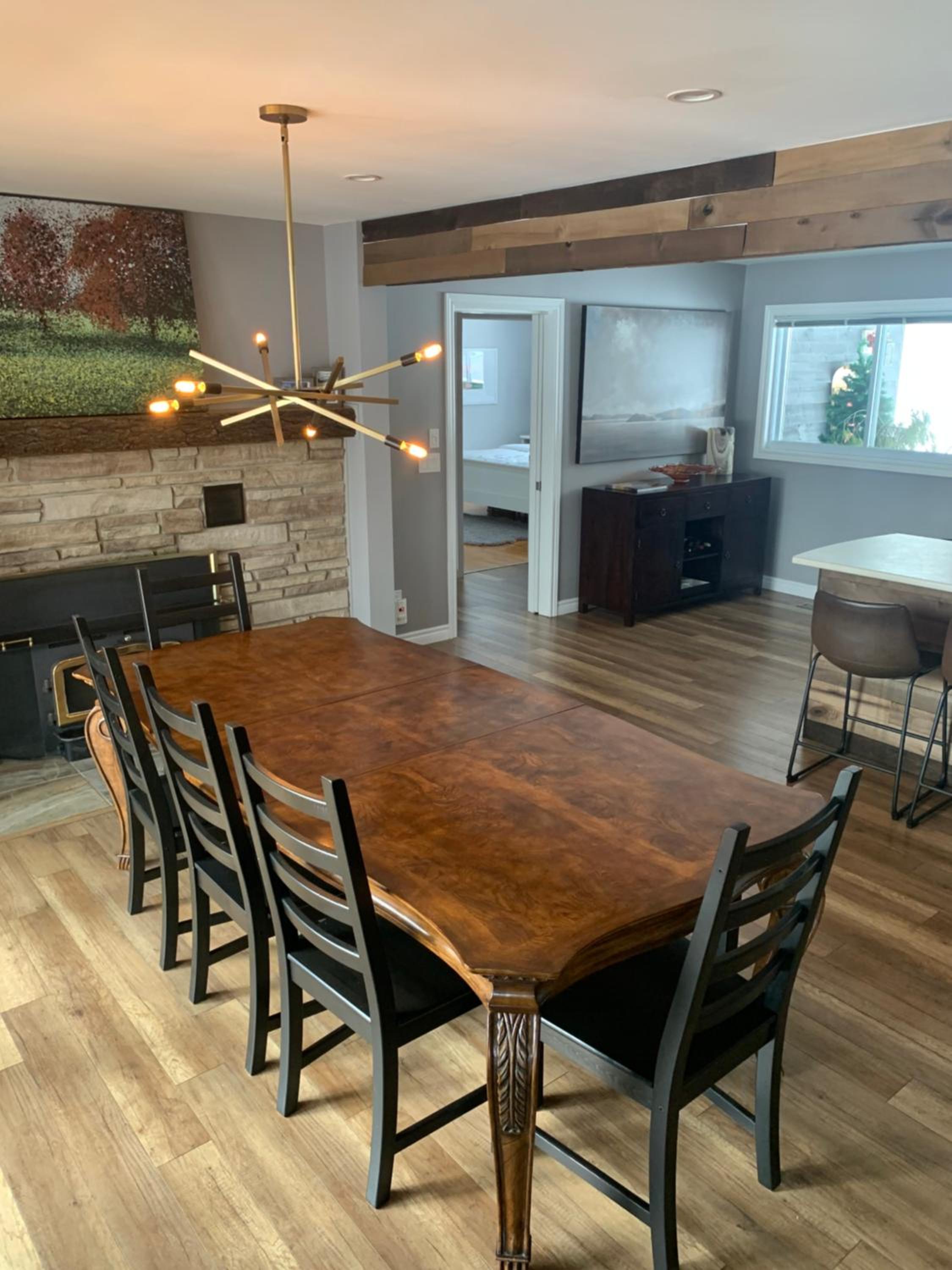 5 Bedroom Kennebec Lake House with 3 King Beds