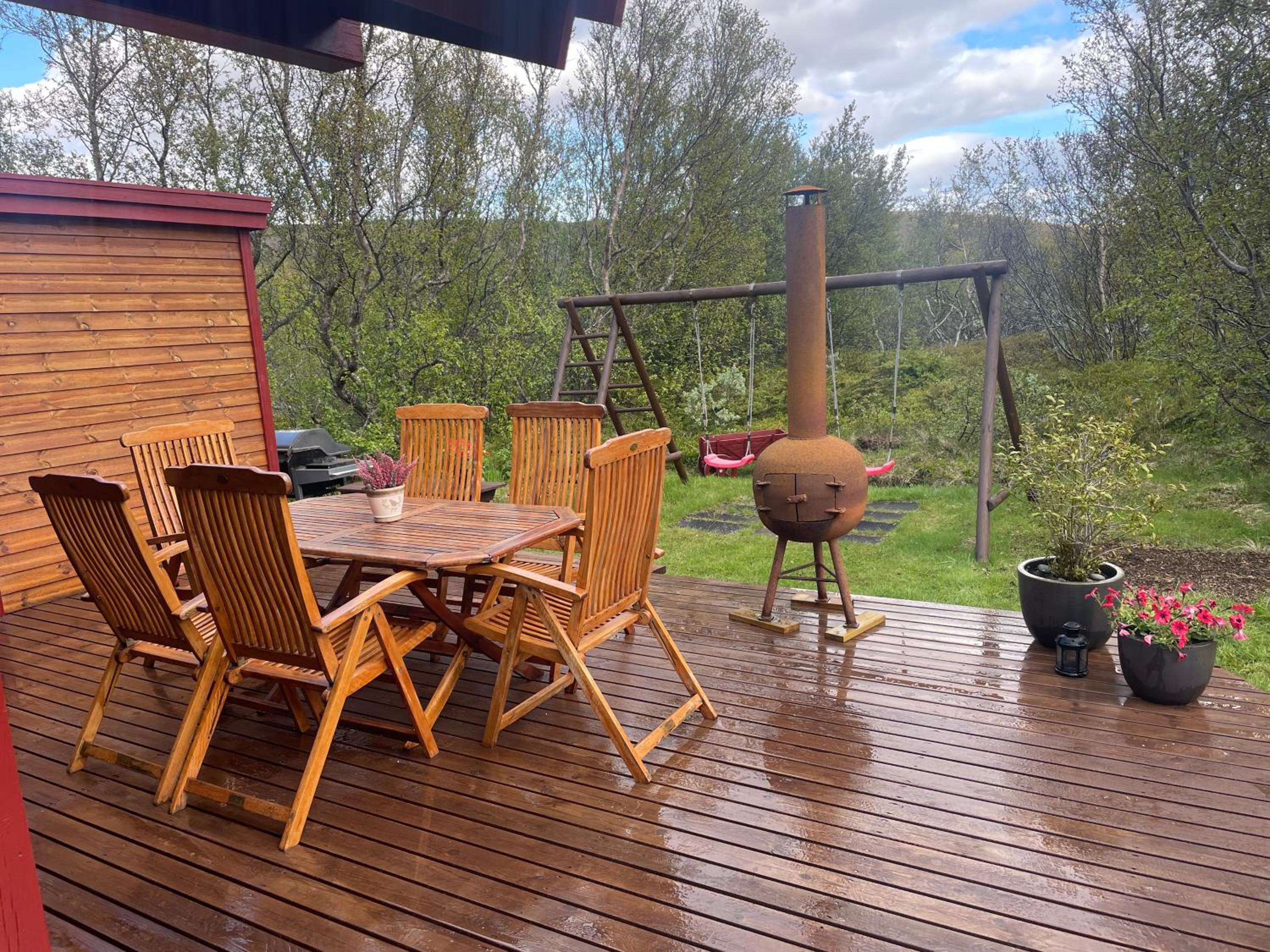Salmon River Cabin view 2
