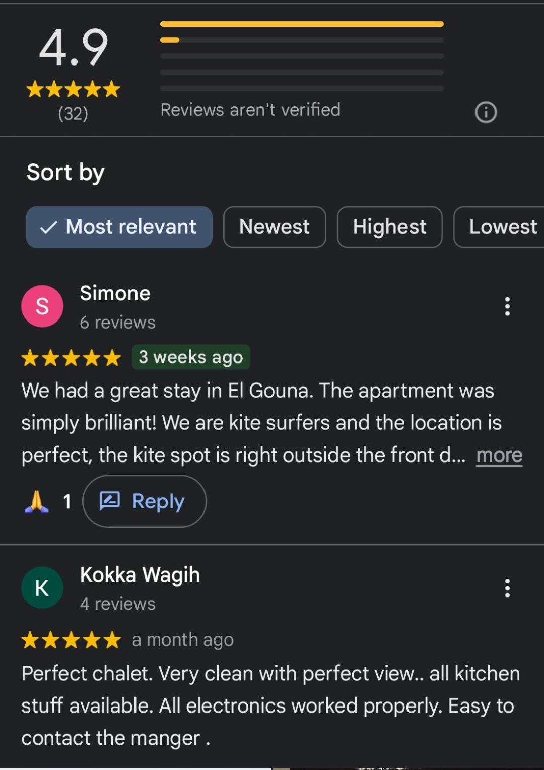 Waterside Apartments, El Gouna 1Bd plus Private Roof Terrace view 4