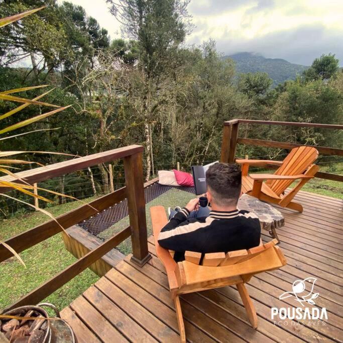 Chalé Eco das Aves próximo a vinícola Thera