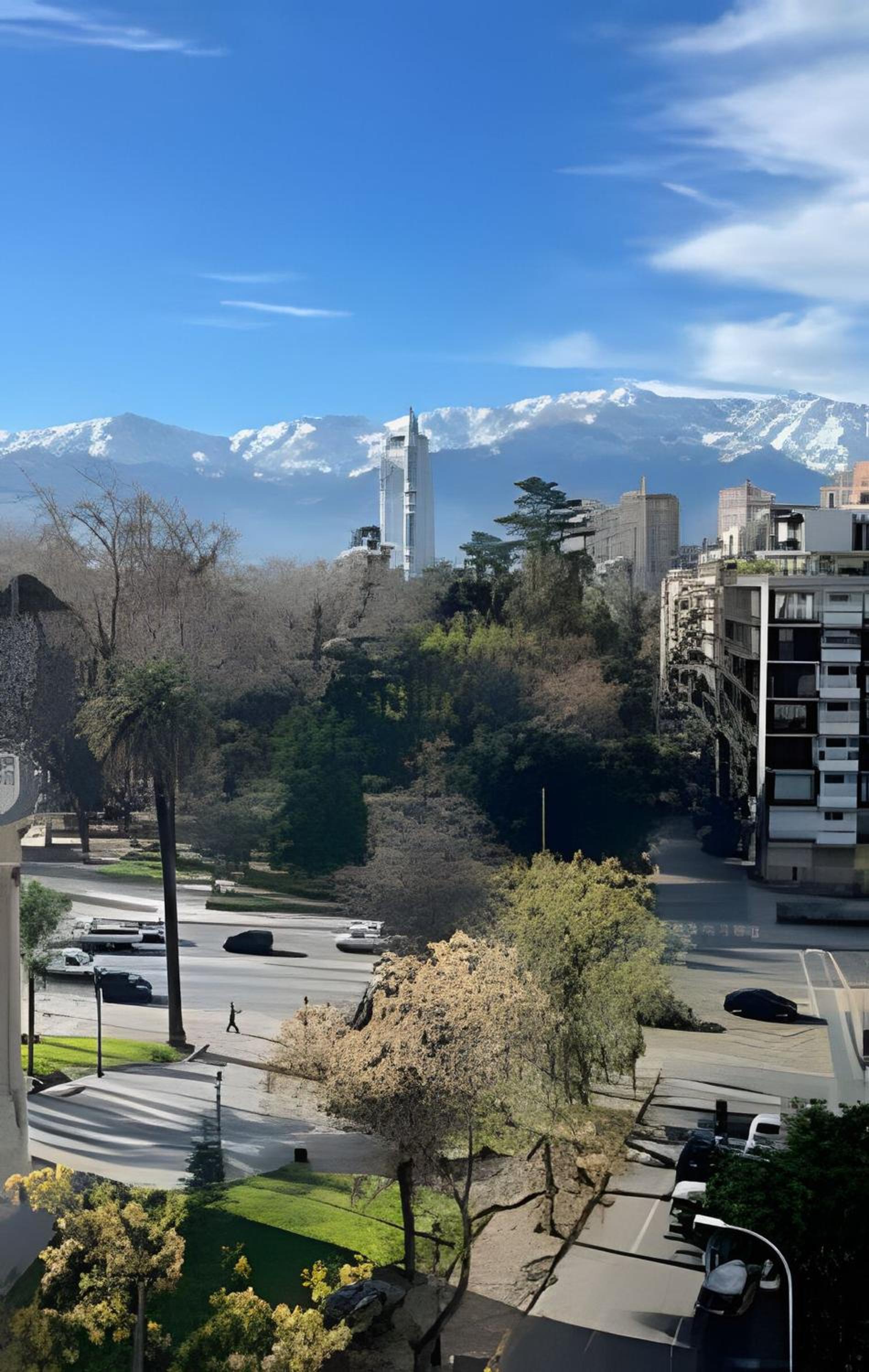 Luminoso y con AC: vista al Museo Bellas Artes
