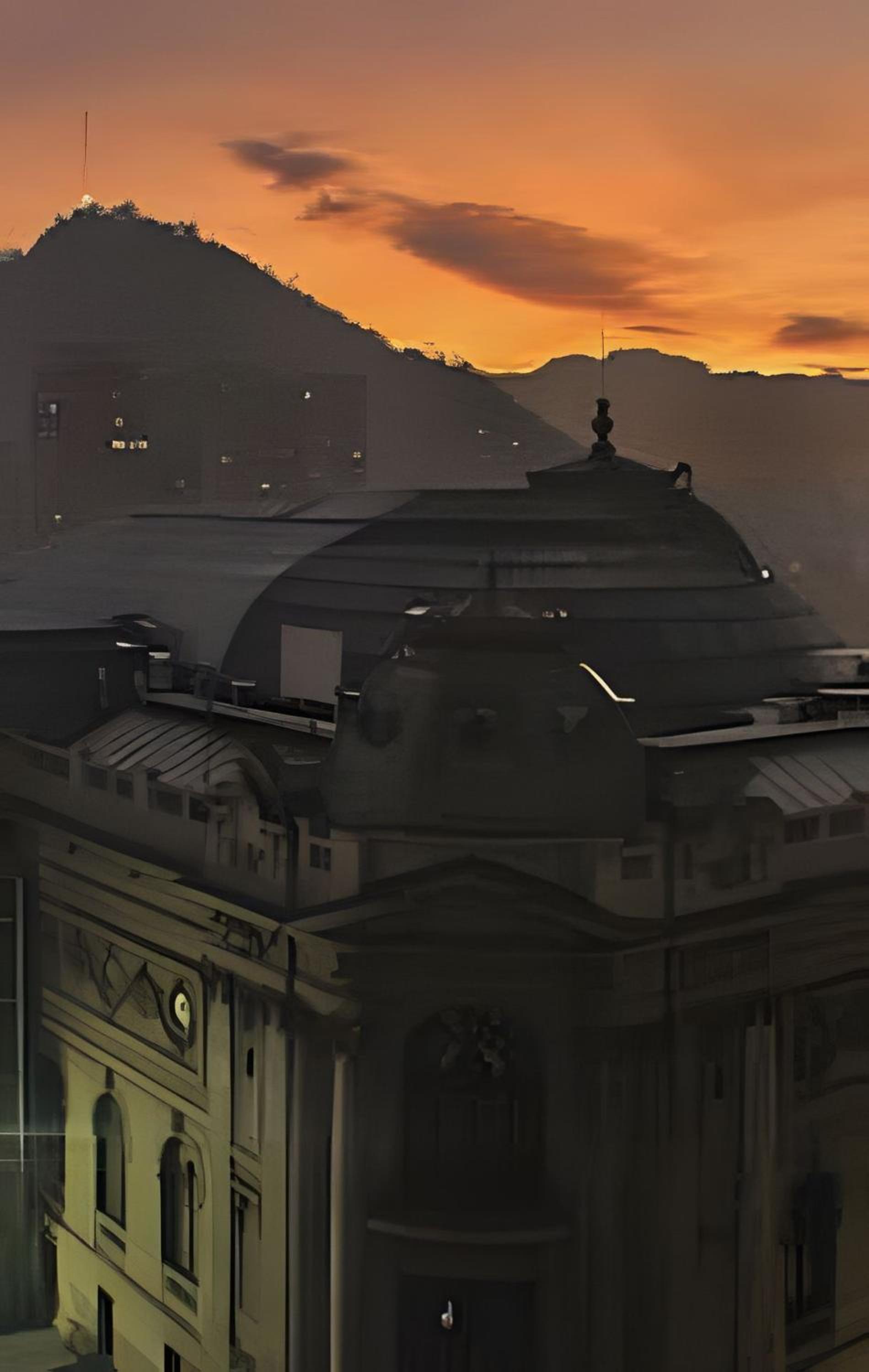 Luminoso y con AC: vista al Museo Bellas Artes