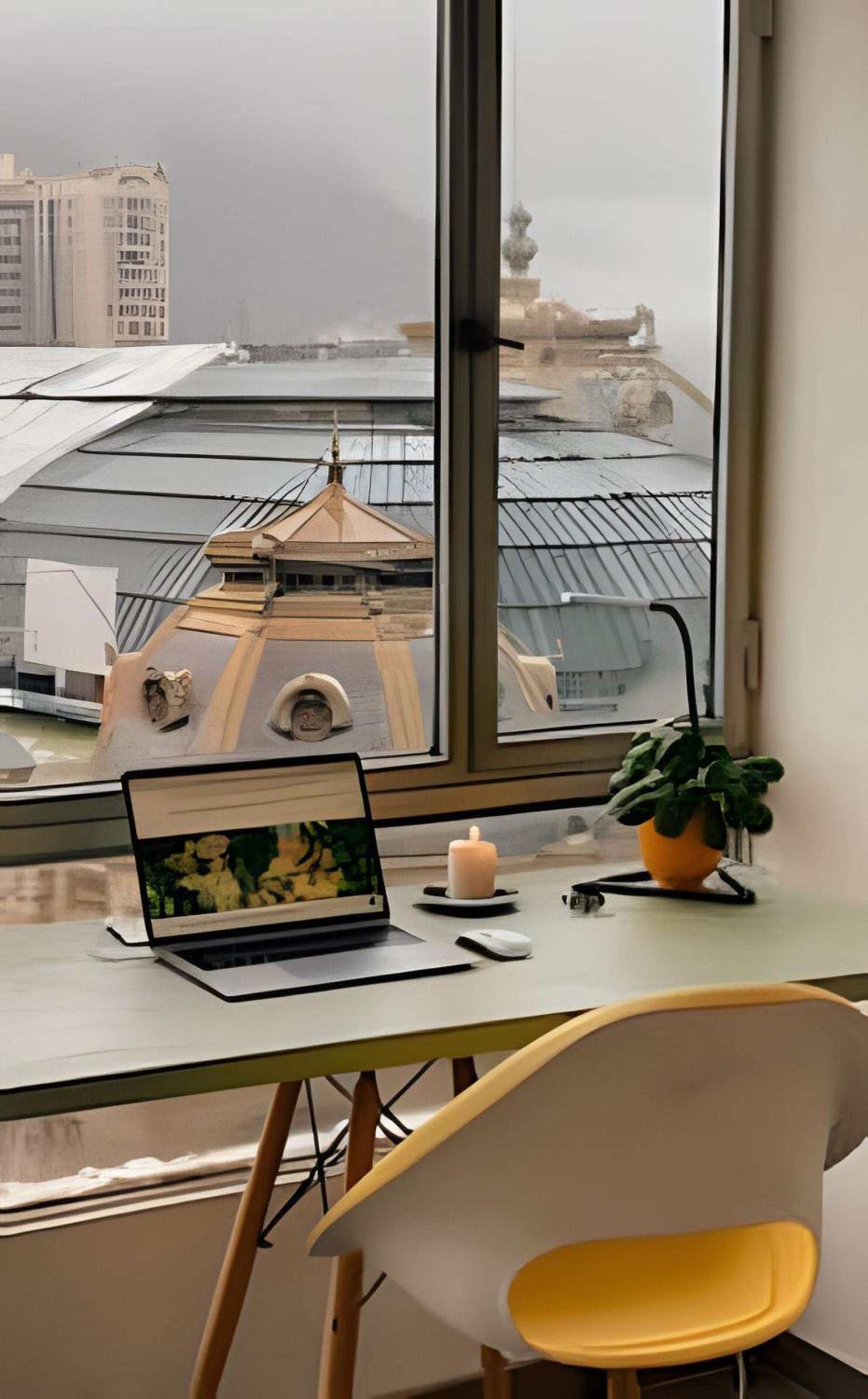 Luminoso y con AC: vista al Museo Bellas Artes