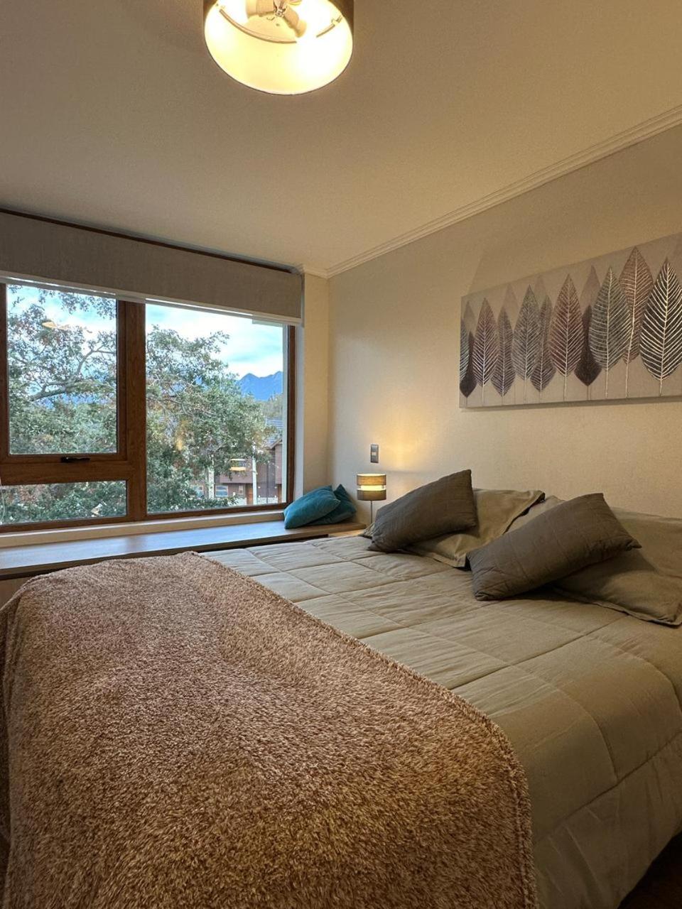 Departamento Pucon vista al Volcán