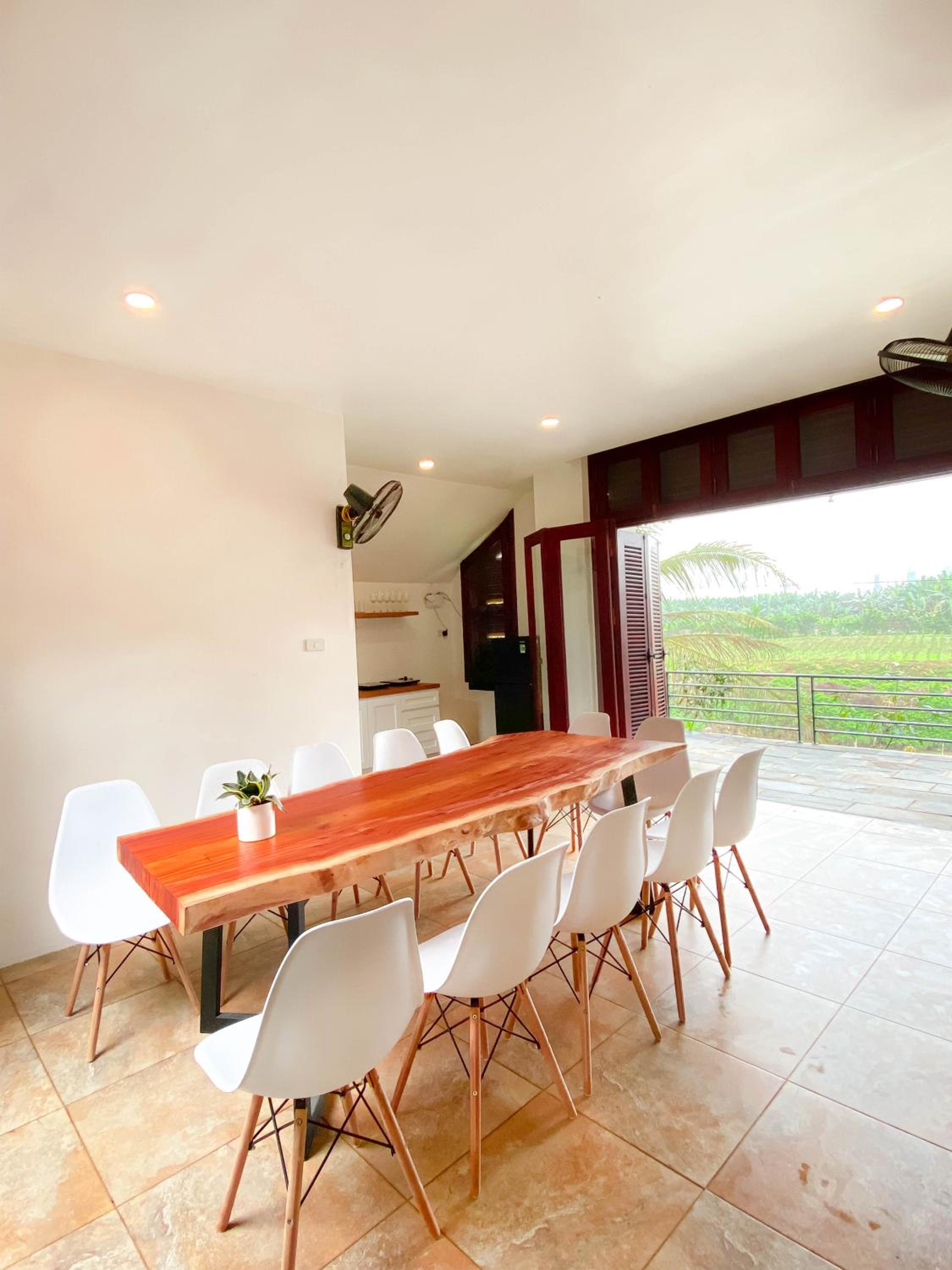 Veque farm 4 - Netflix, Bi-a, BBQ, Rạp chiếu phim ngoài trời, Karaoke view 4
