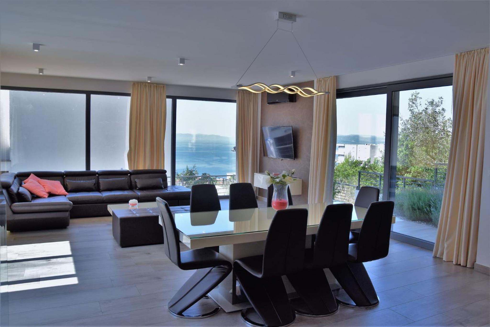Modern Villa Selina Nera with Heated Pool & Sea View in Makarska view 4
