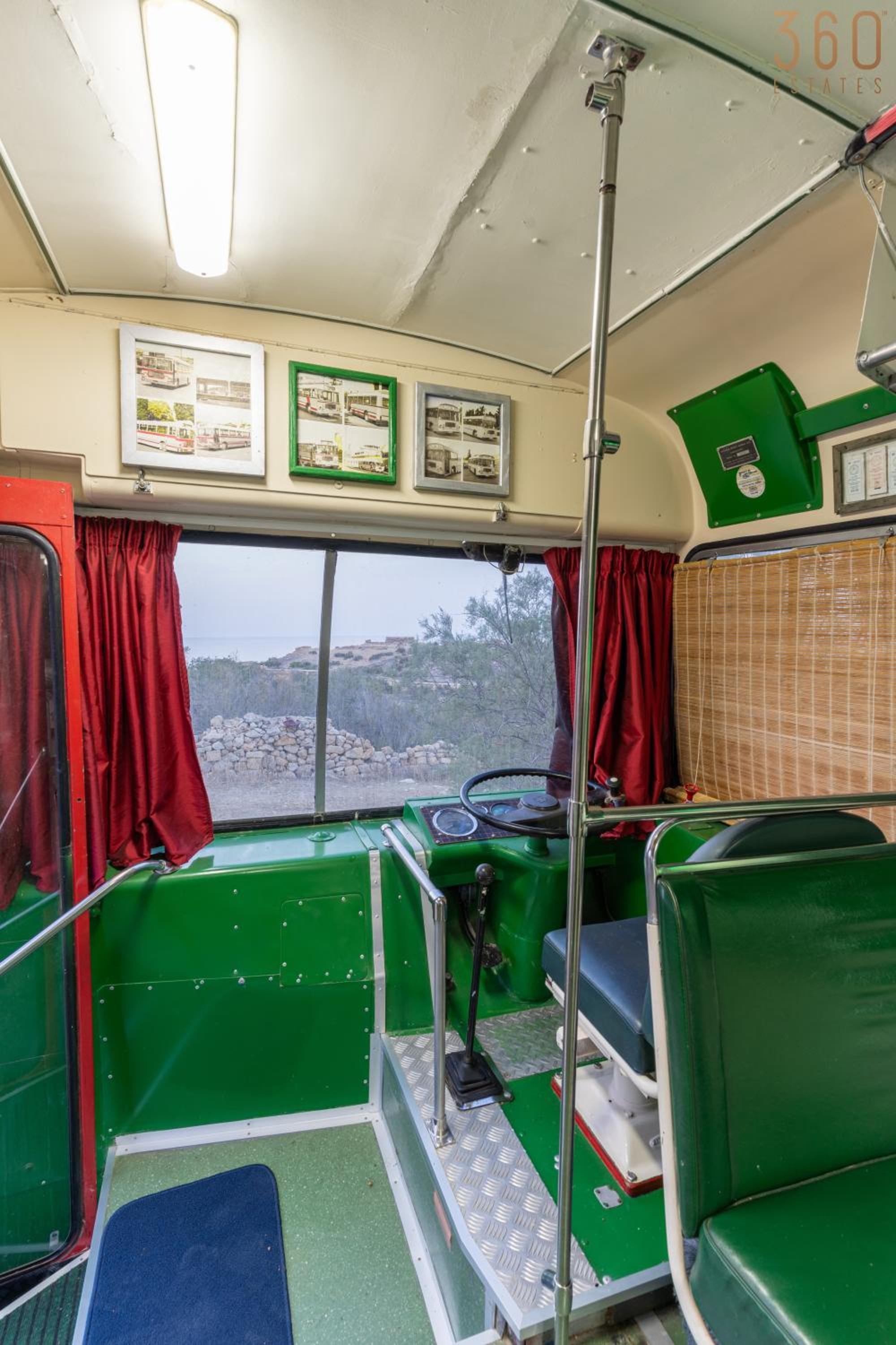 Unique Bus stay with stunning views in Ramla Bay by 360 Estates view 3