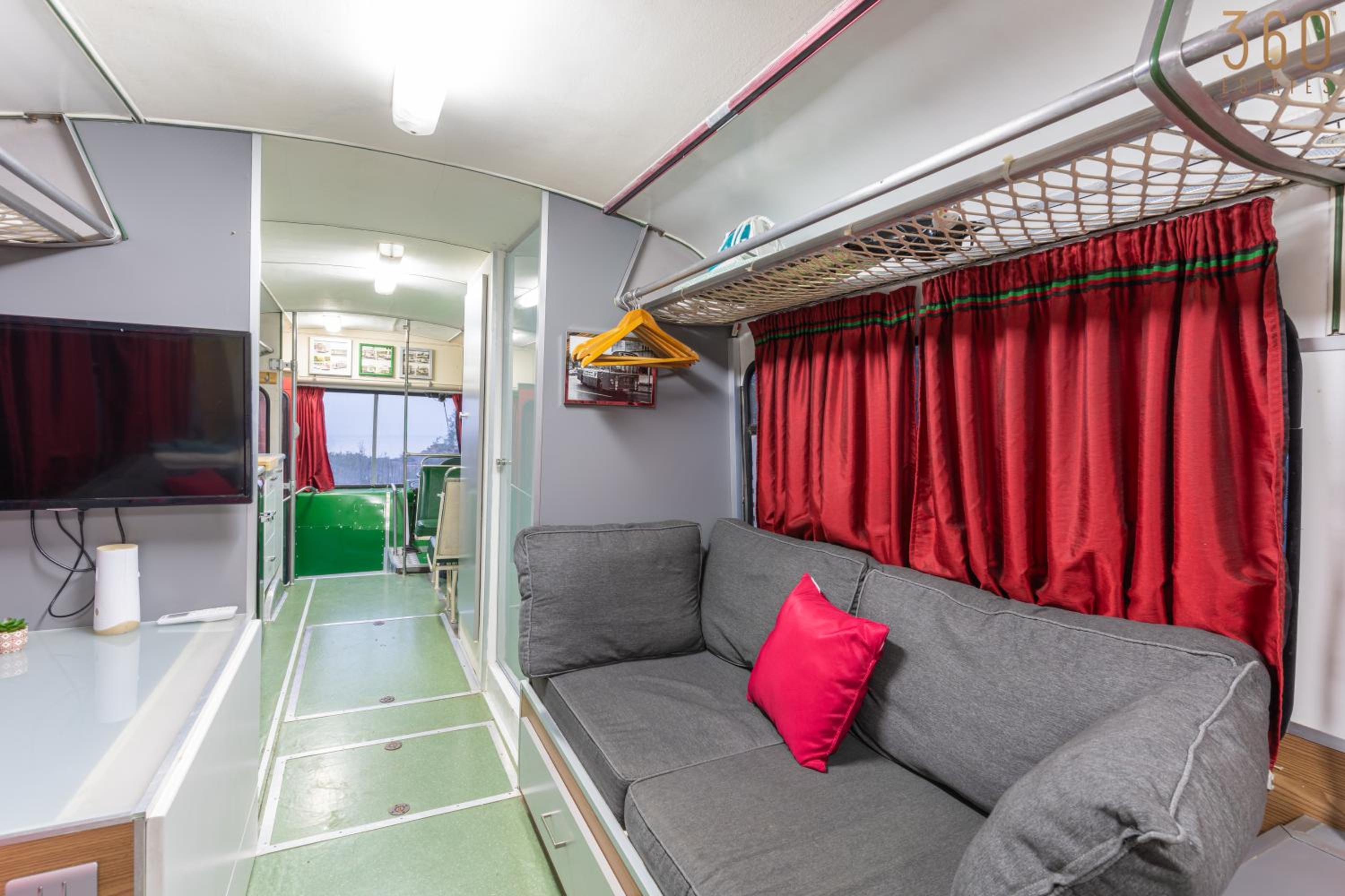 Unique Bus stay with stunning views in Ramla Bay by 360 Estates view 4