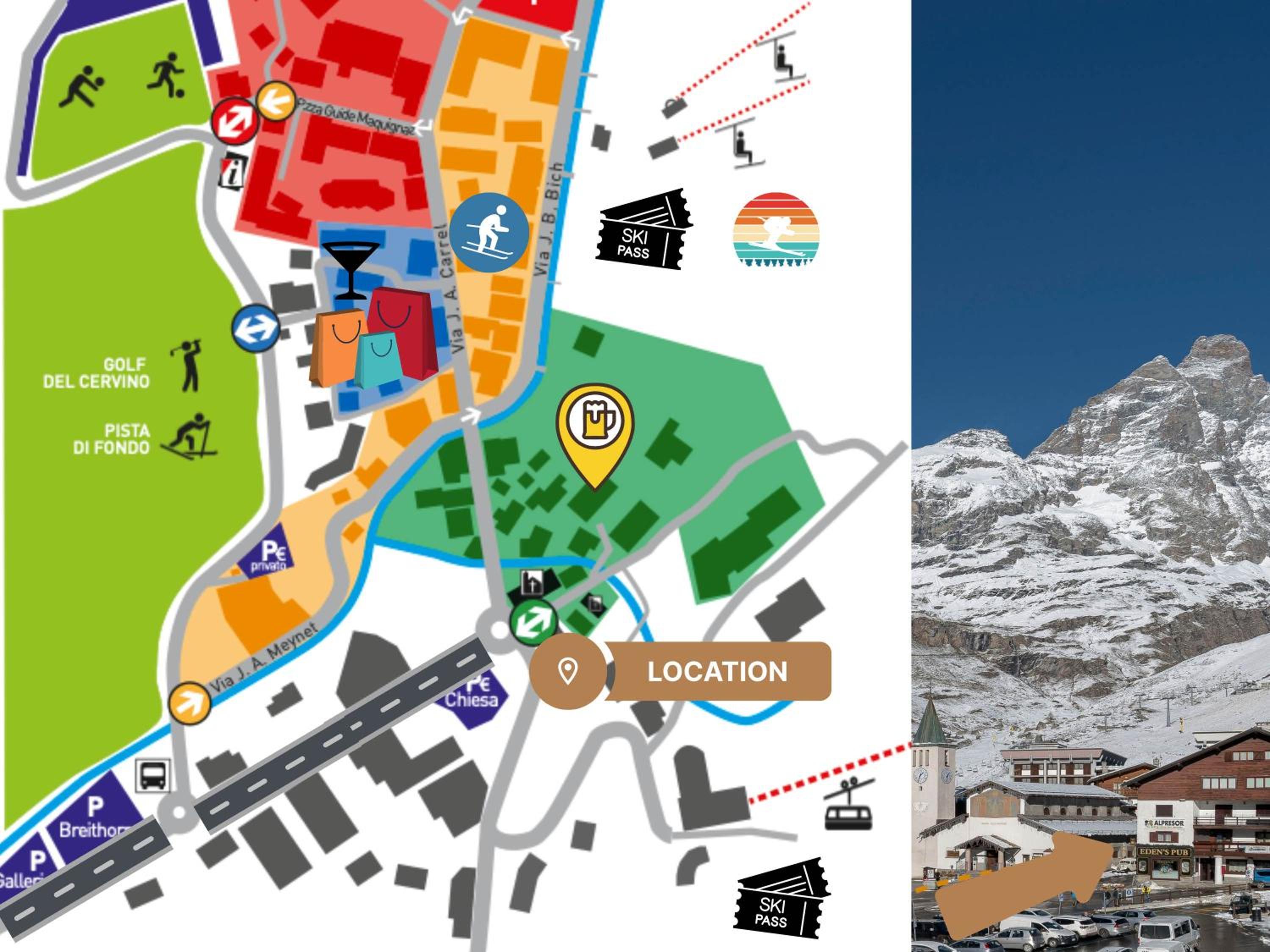 Chalet Matterhorn François - Central Alpine Chalet with Private SPA & Breakfast