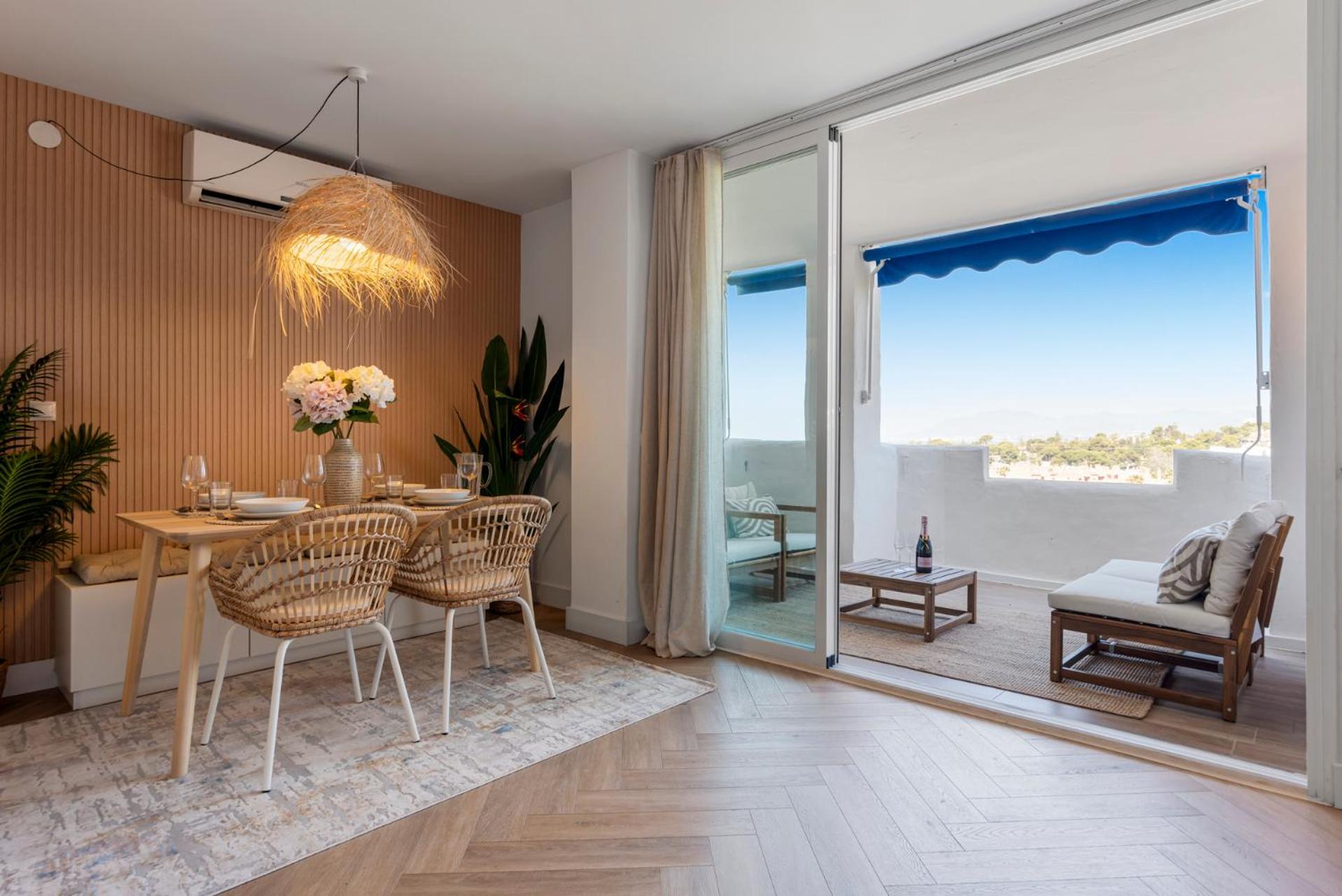 Beachside appartement Marbella