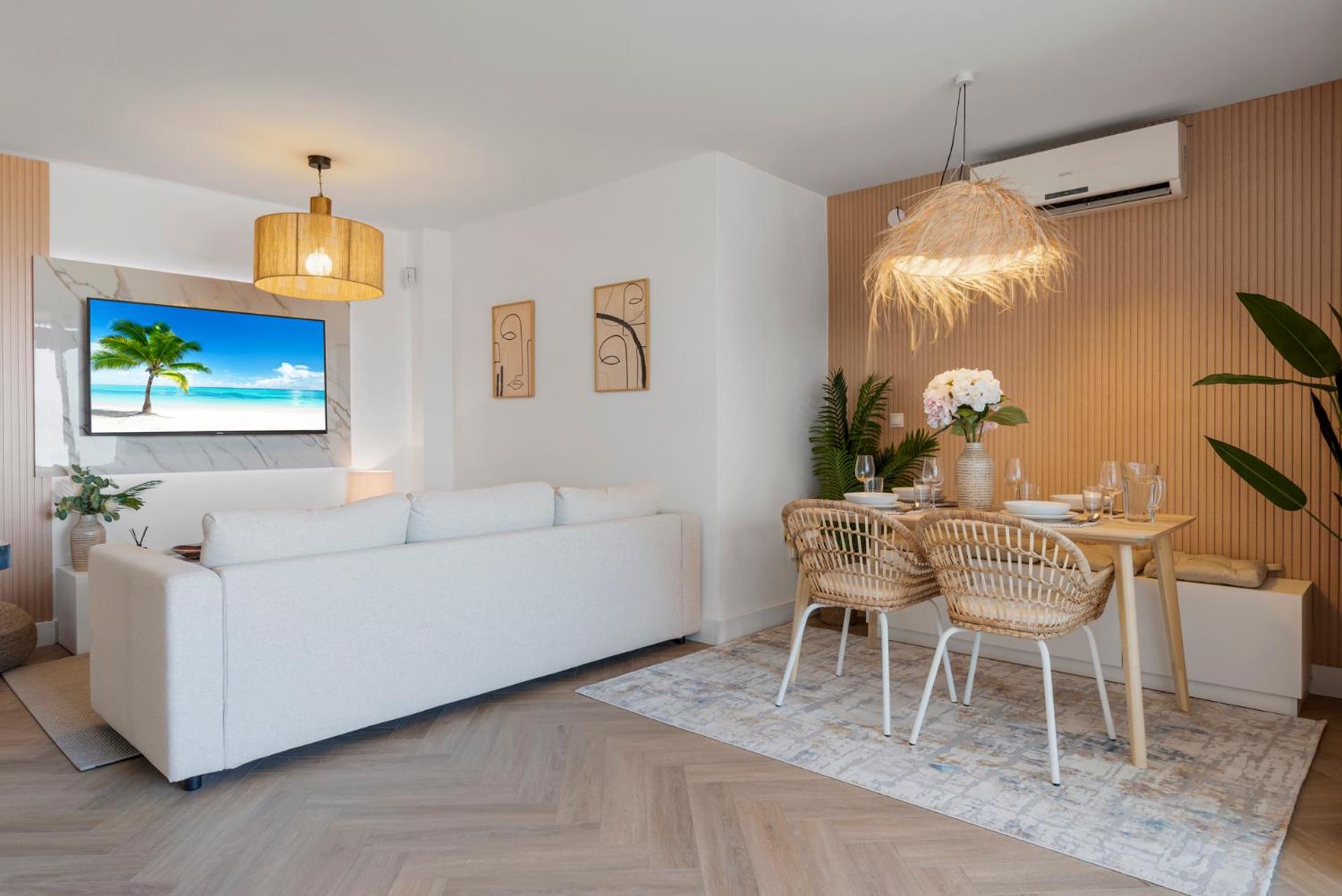 Beachside appartement Marbella