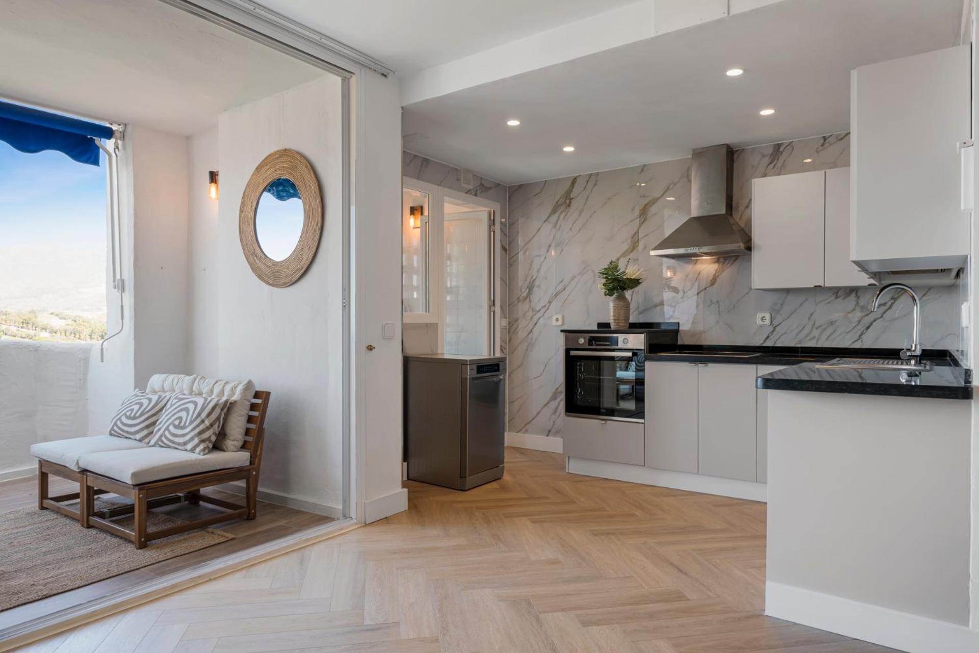 Beachside appartement Marbella