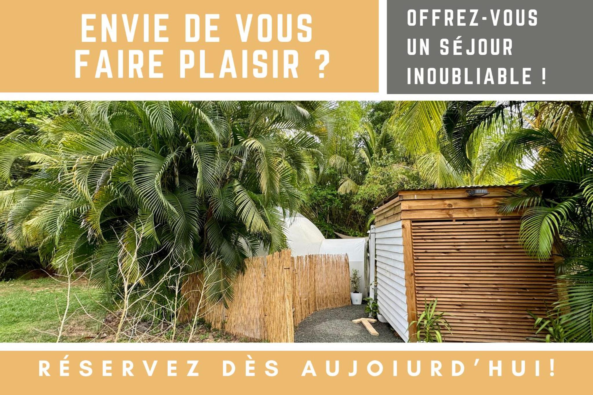 Nuit insolite dans une bulle avec spa privatif en Martinique! view 4