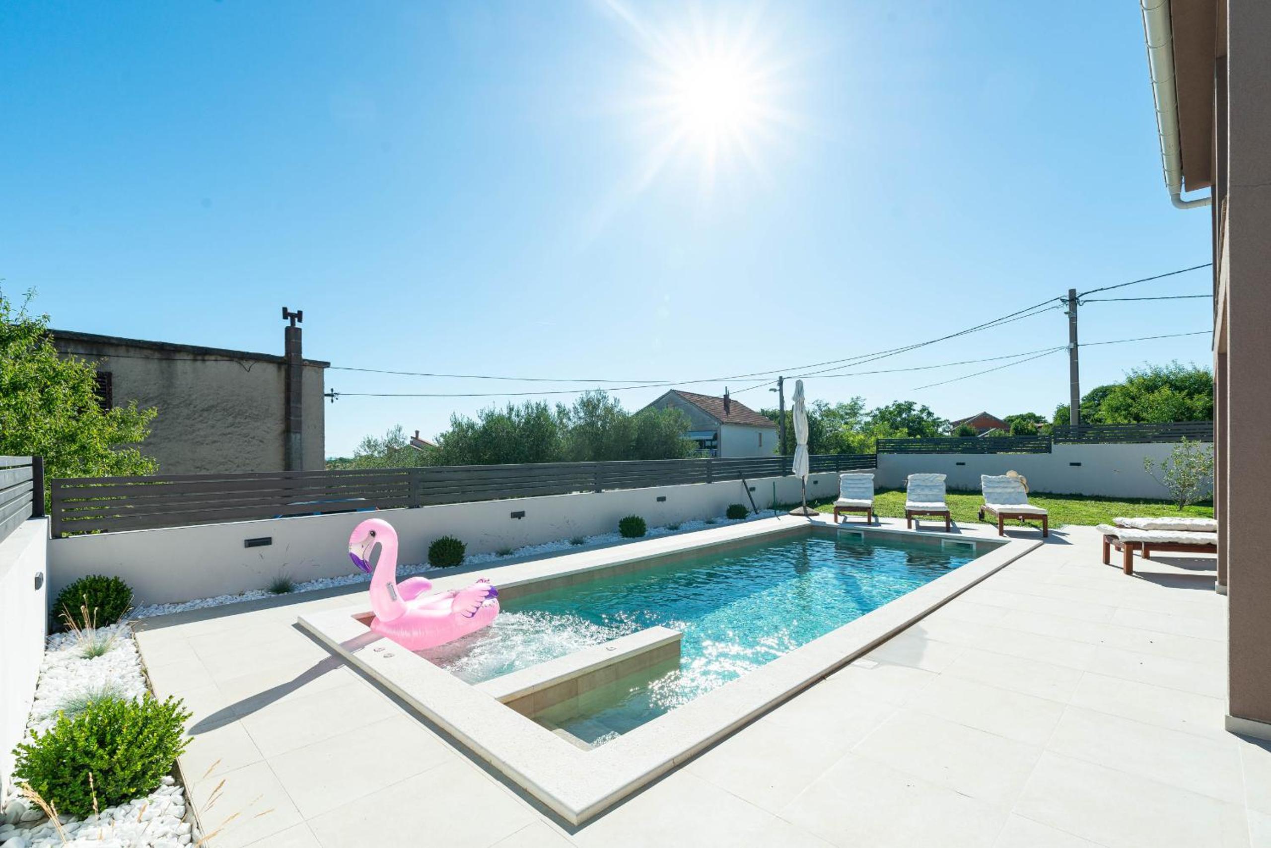Villa Cvita with pool view 4