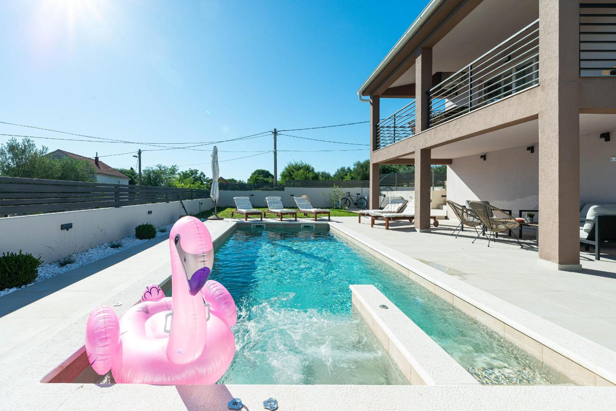 Villa Cvita with pool view 5