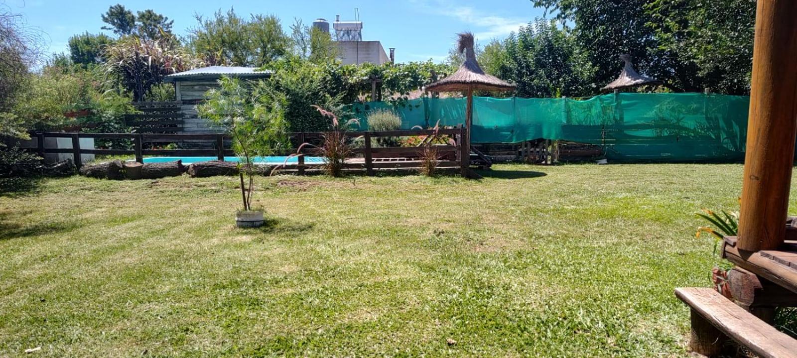 Cabaña de Don Alfonso con parque y parrilla