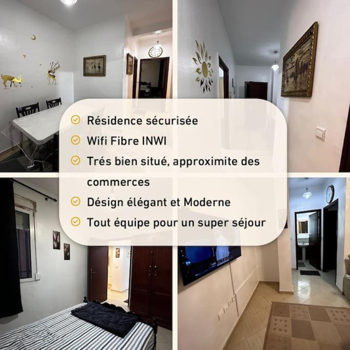 Appartement Perle Agadir with WIFI view 2