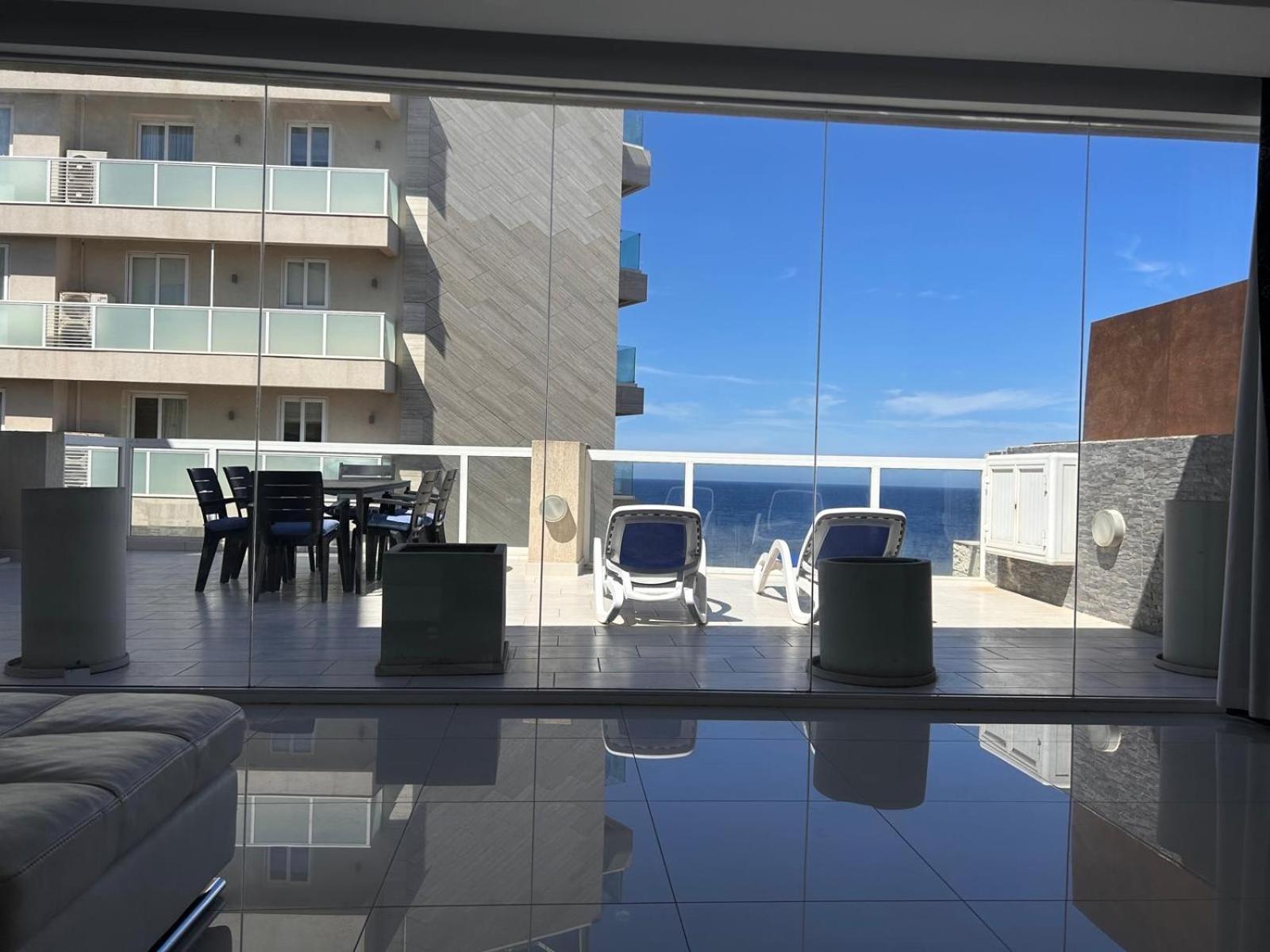 Oceanfront 3BR Penthouse Luxury & Views in Sliema view 2